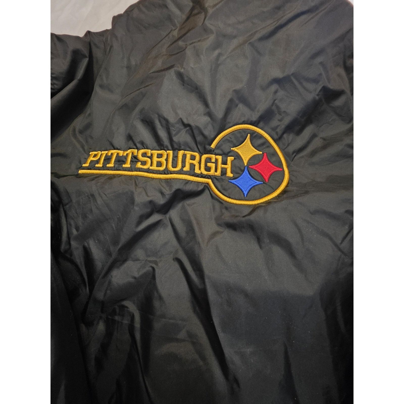 Other Pittsburgh Steelers Women's Size Xl Zippered Black Puffer Size US XL / EU 56 / 4 - 5 Thumbnail