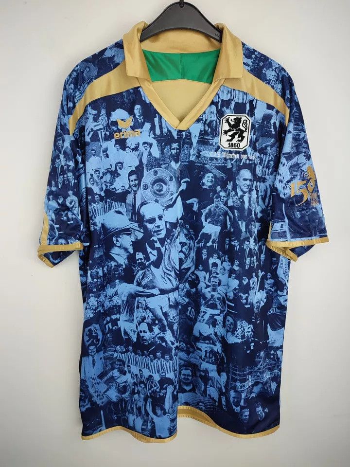 Erima 2009/10 TSV 1860 München Munchen Munich 150th Anniversary Size US XXL / EU 58 / 5 - 9 Thumbnail