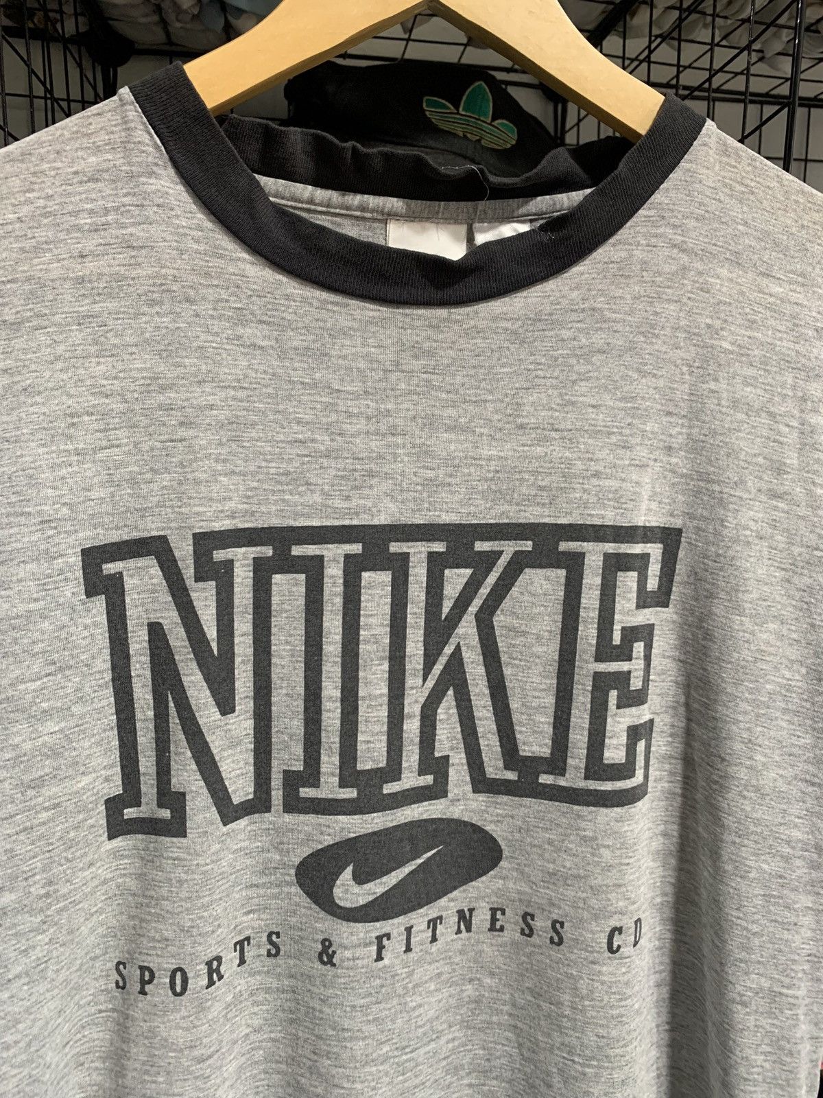 Nike × Vintage Vintage Nike Ringer Tshirt Size US L / EU 52-54 / 3 - 2 Thumbnail
