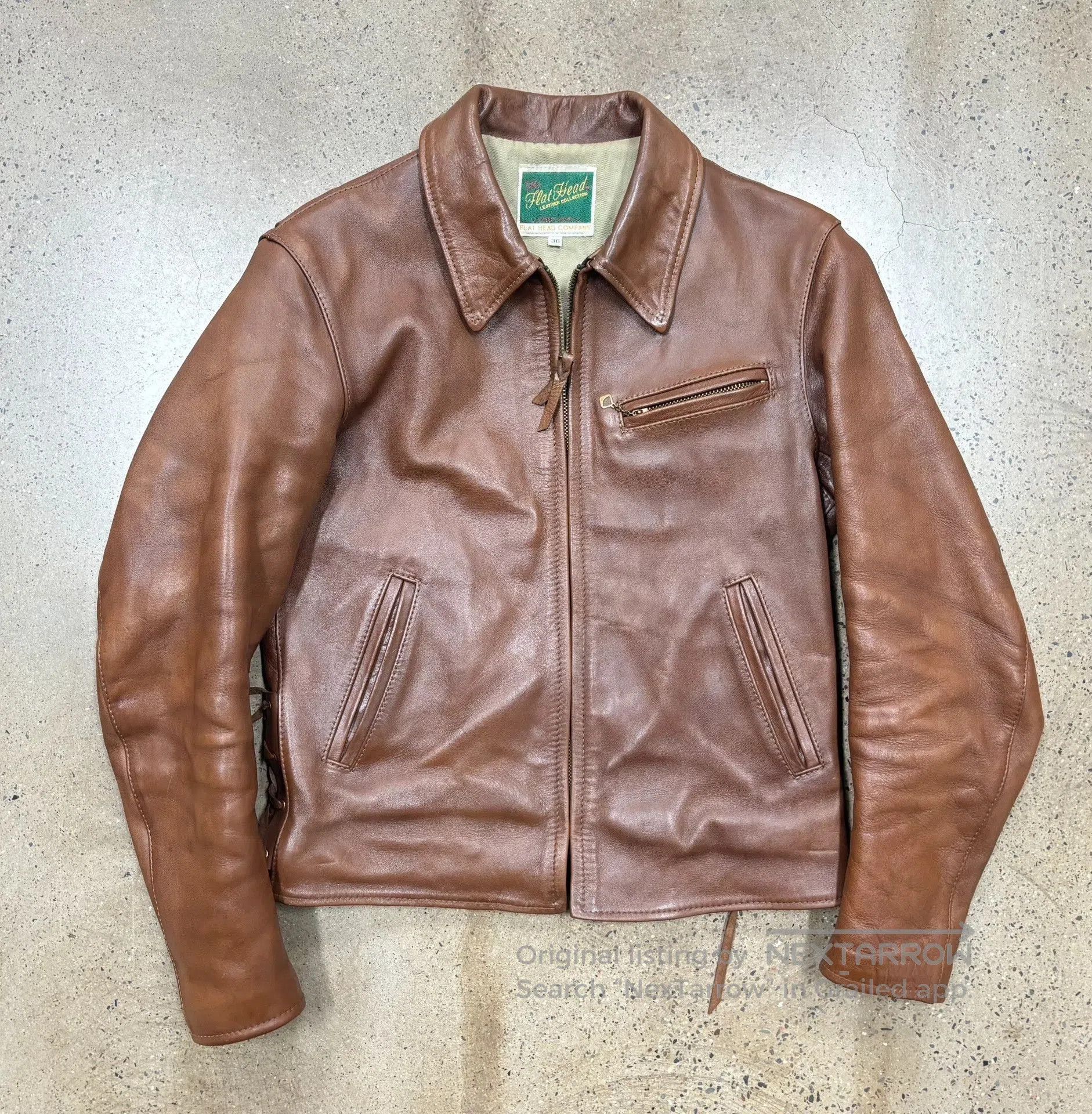 The Flat Head The Flat Head Horsehide Leather Jacket. Size US M / EU 48-50 / 2 - 1 Thumbnail