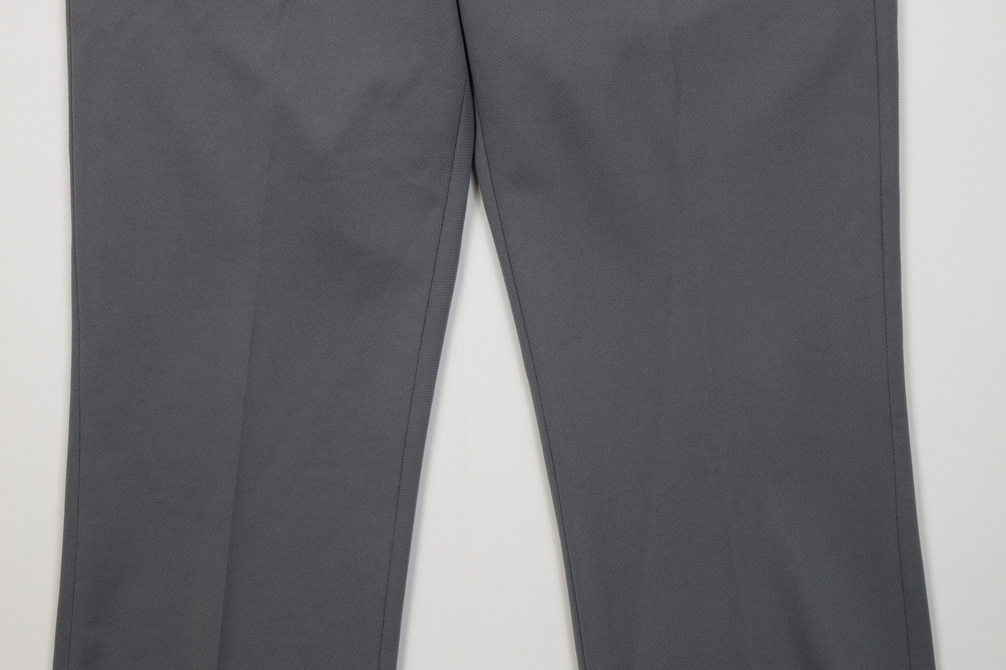 Vintage Vintage 70s Streetwear Knit Flared Wide Leg Chino Pants USA Size US 36 / EU 52 - 3 Thumbnail