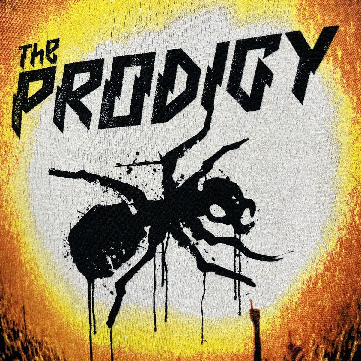 Band Tees Vintage The Prodigy Worlds On Fire Band T Shirt 2000’s Size US XL / EU 56 / 4 - 8 Thumbnail