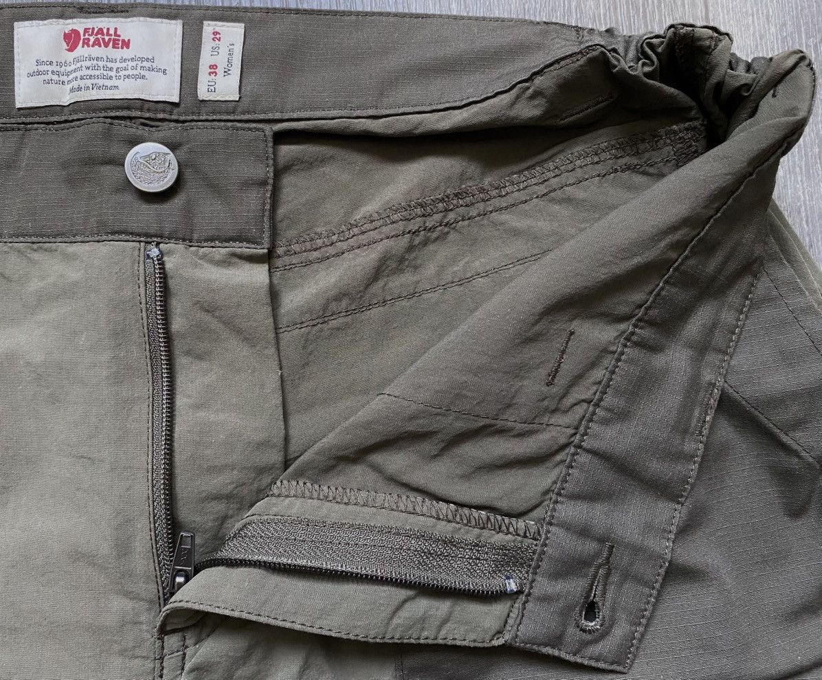 Fjallraven Women’s Fjallraven Abisko Hybrid Knickers Shortened Trousers Size 29" - 9 Thumbnail