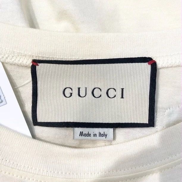Gucci Gucci Maison de l'Amour cotton jersey t-shirt Size L / US 10 / IT 46 - 3 Thumbnail