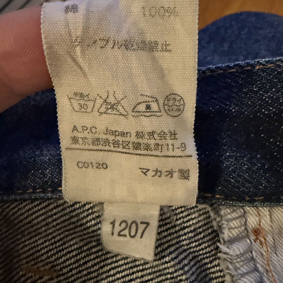 A.P.C. A.P.C. Petit Standard Jean Distressed Japanese Selvedge Size US 27 - 9 Thumbnail