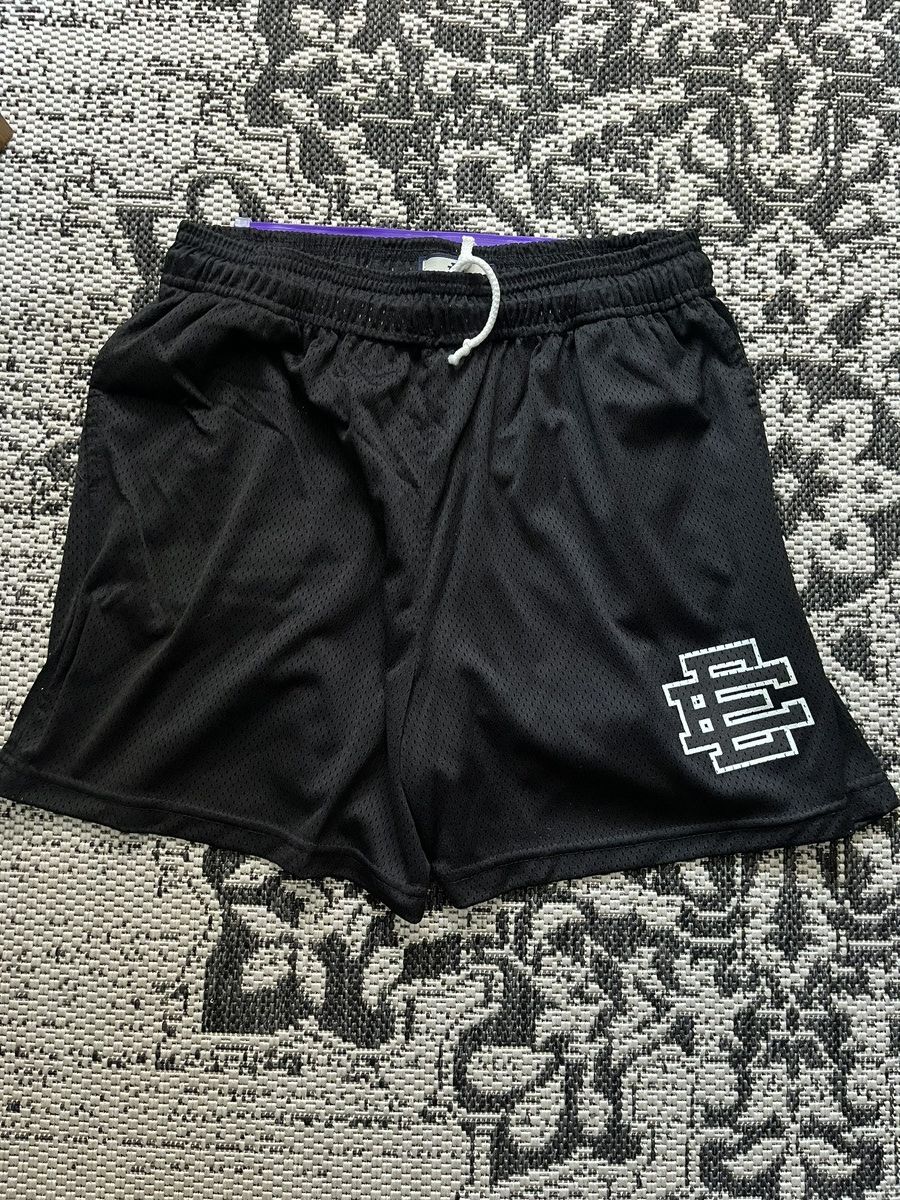 Offers Eric emanuel grey/black mesh shorts XL