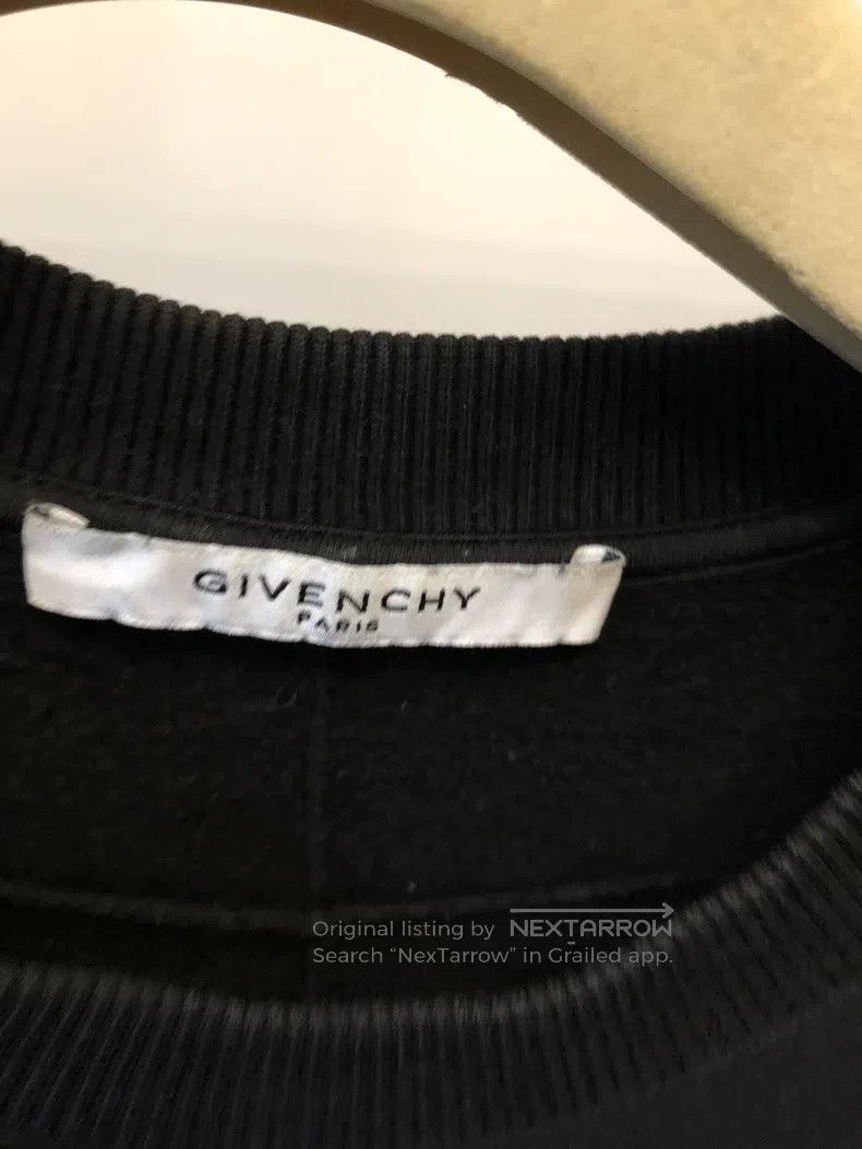 Givenchy Givenchy Sweatshirt with Fleece Lining and Embroidered Dog Size US XS / EU 42 / 0 - 3 Thumbnail