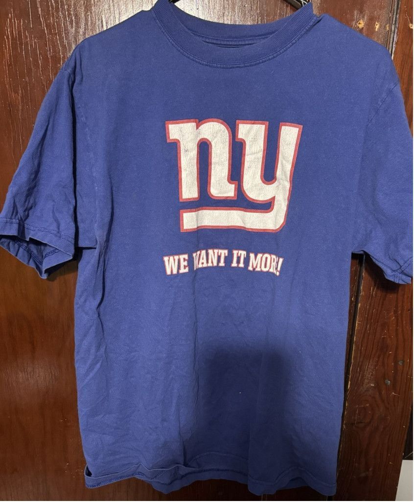 Reebok New York Giants Vintage 2007 Reebok T-Shirt Men Size M Blue Size US M / EU 48-50 / 2 - 1 Thumbnail