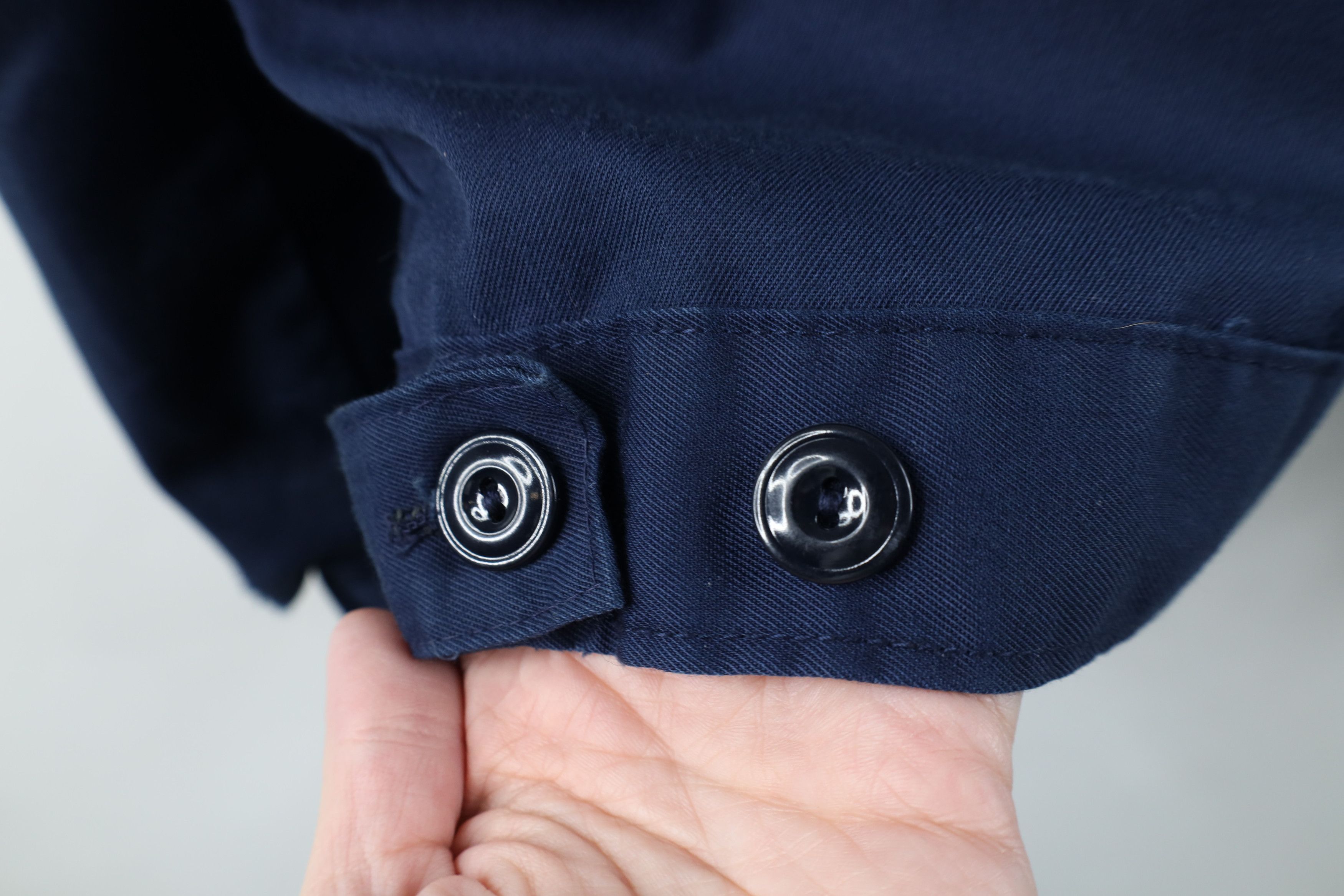 Vintage Vintage 60s 70s Workwear Mechanic Bomber Jacket Blue USA Size US XXL / EU 58 / 5 - 14 Thumbnail