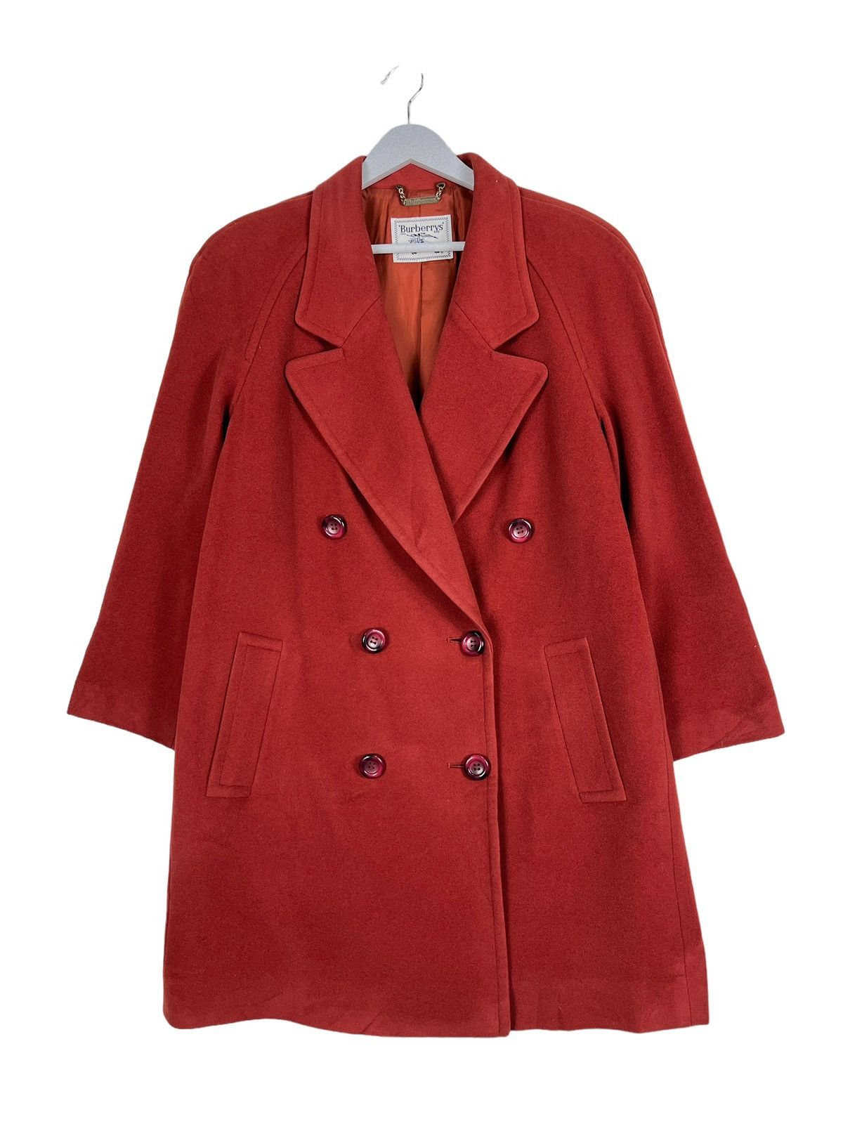 Burberry 🔥 BURBERRY DOUBLE BREAST WOOL COAT Size US M / EU 48-50 / 2 - 2 Thumbnail