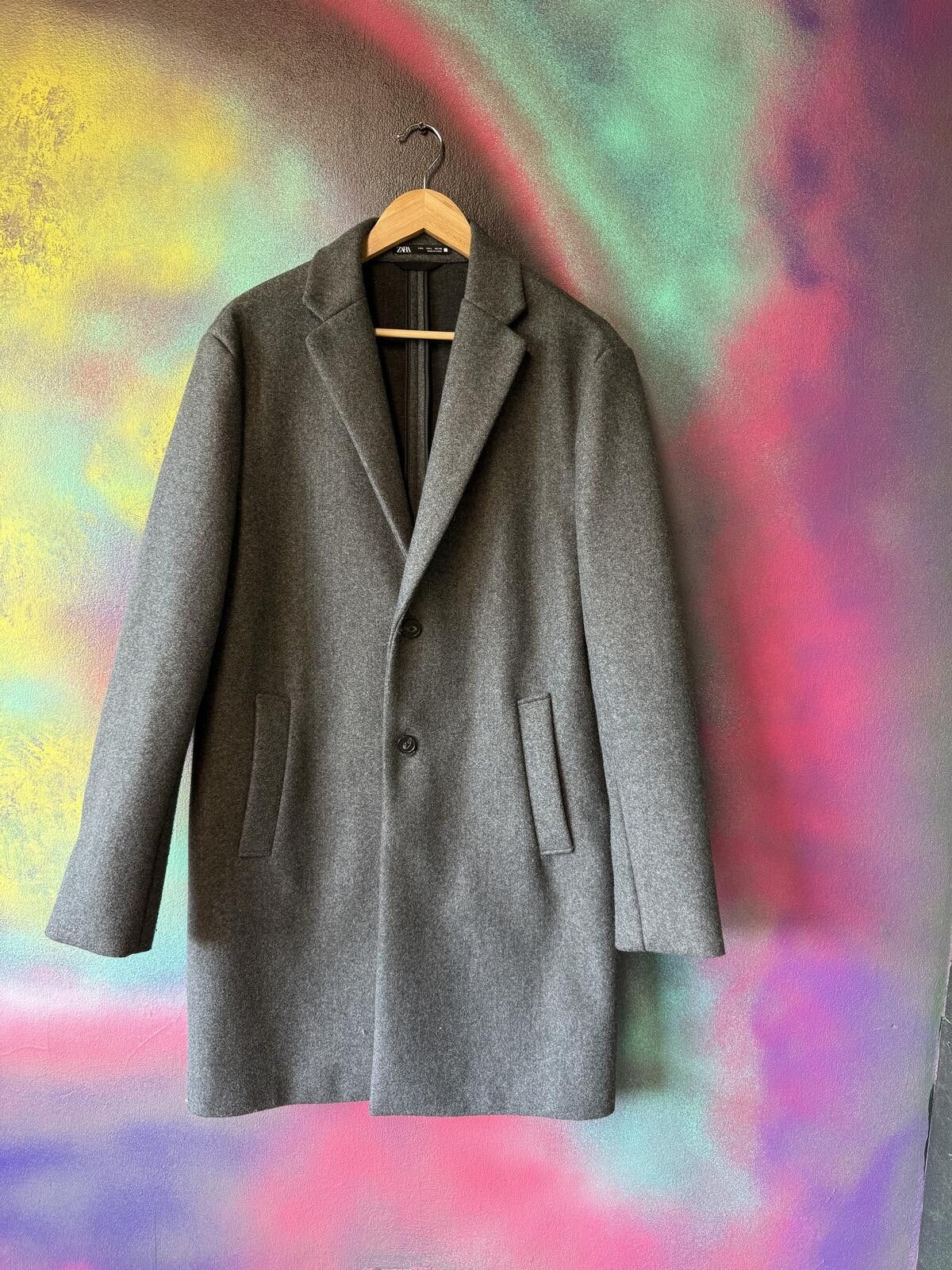 Zara Men’s Zara long coat Size: L Size US L / EU 52-54 / 3 - 1 Thumbnail
