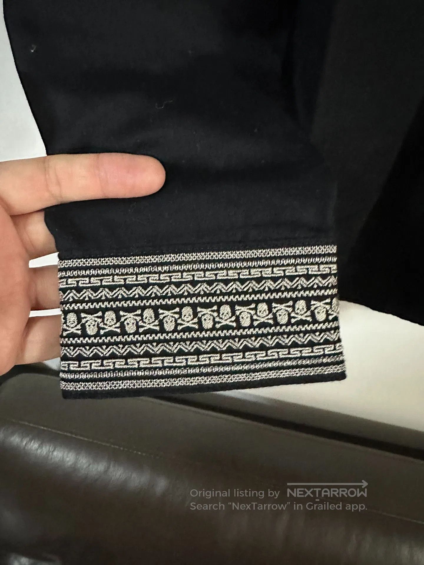 Mastermind Japan Mastermind JAPAN Men's Skull Embroidery Shirt. Size US M / EU 48-50 / 2 - 6 Thumbnail