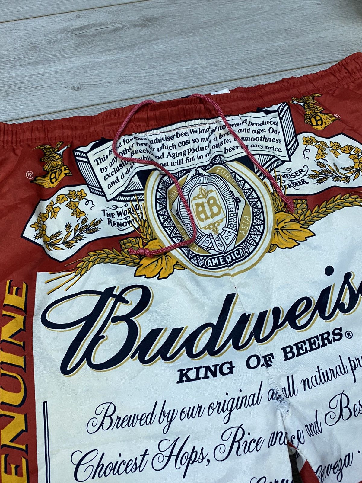 Budweiser Budweiser 2005 vintage over print beer shorts Size US 36 / EU 52 - 4 Thumbnail