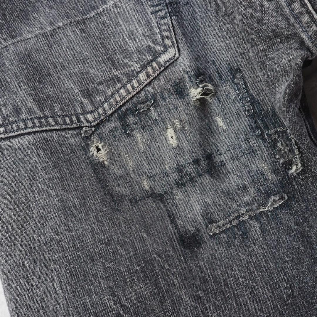 Kapital Distressed Sashiko Denim Size US 33 - 9 Thumbnail