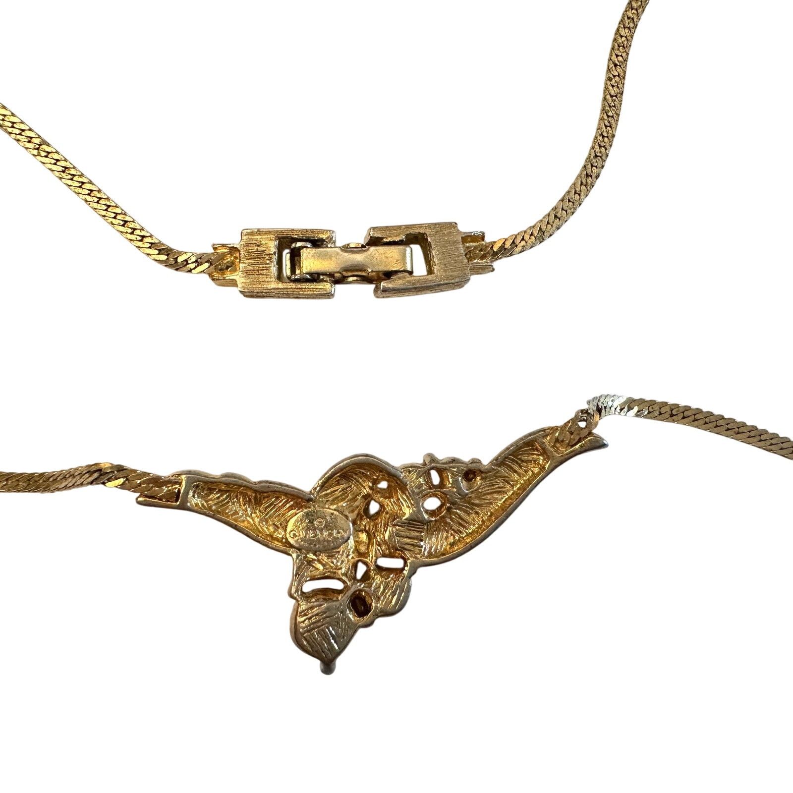 Givenchy Givenchy Rhinestone Cluster Collar Necklace - Vintage Size ONE SIZE - 7 Thumbnail
