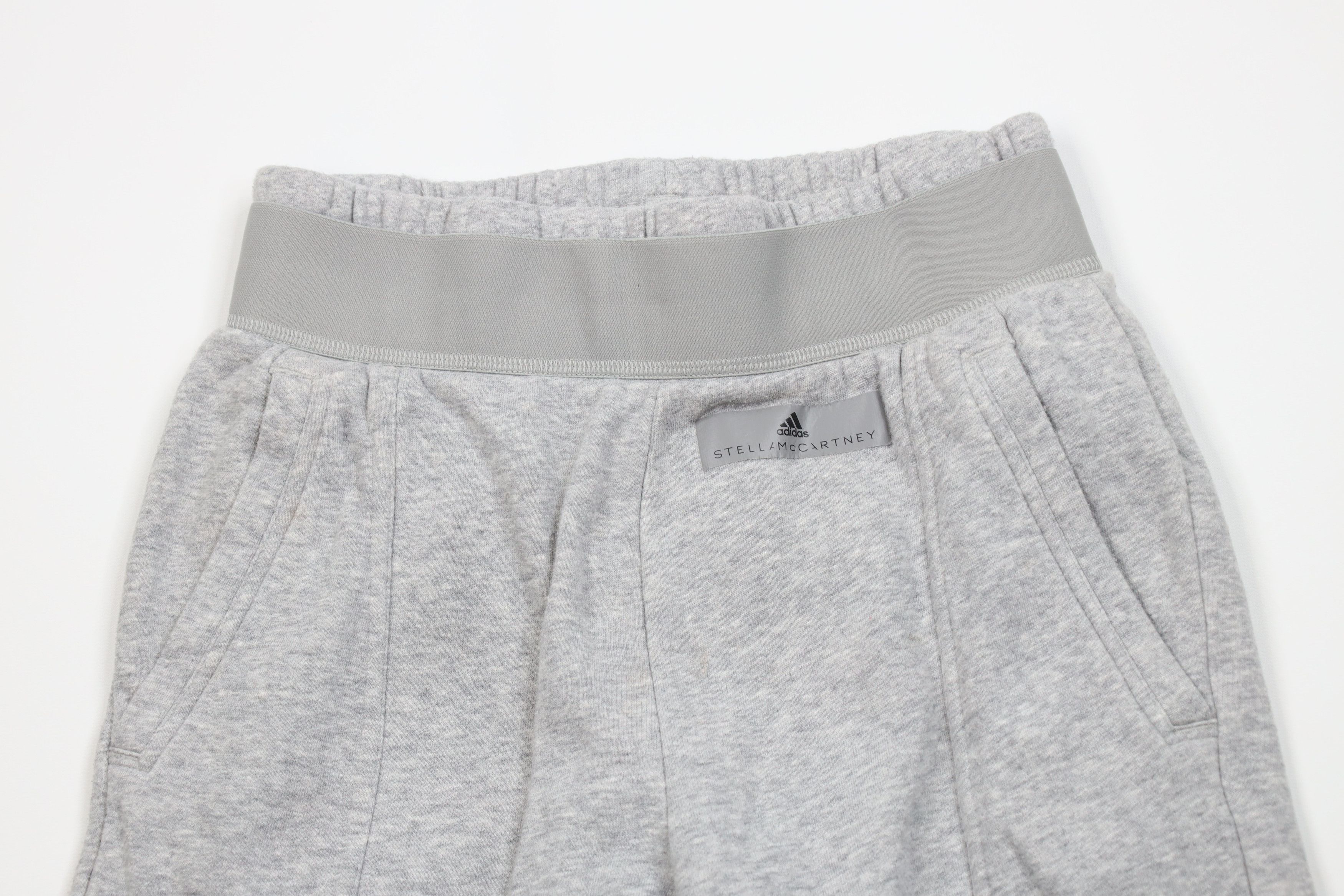 Adidas Adidas Stella Mccartney Cuffed Sweatpants Joggers Pants Gray Size 24" / US 00 / IT 34 - 2 Thumbnail