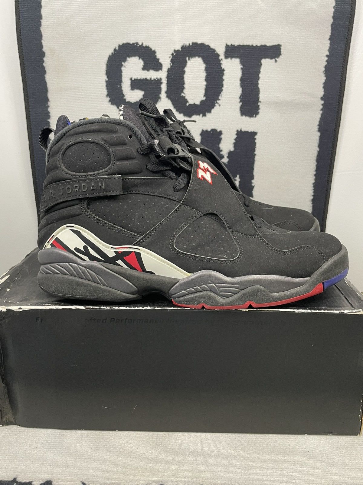 Jordan Brand Air Jordan 8 Retro “Playoffs” (2013) – Men’s Size 10 Size US 10 / EU 43 - 11 Thumbnail