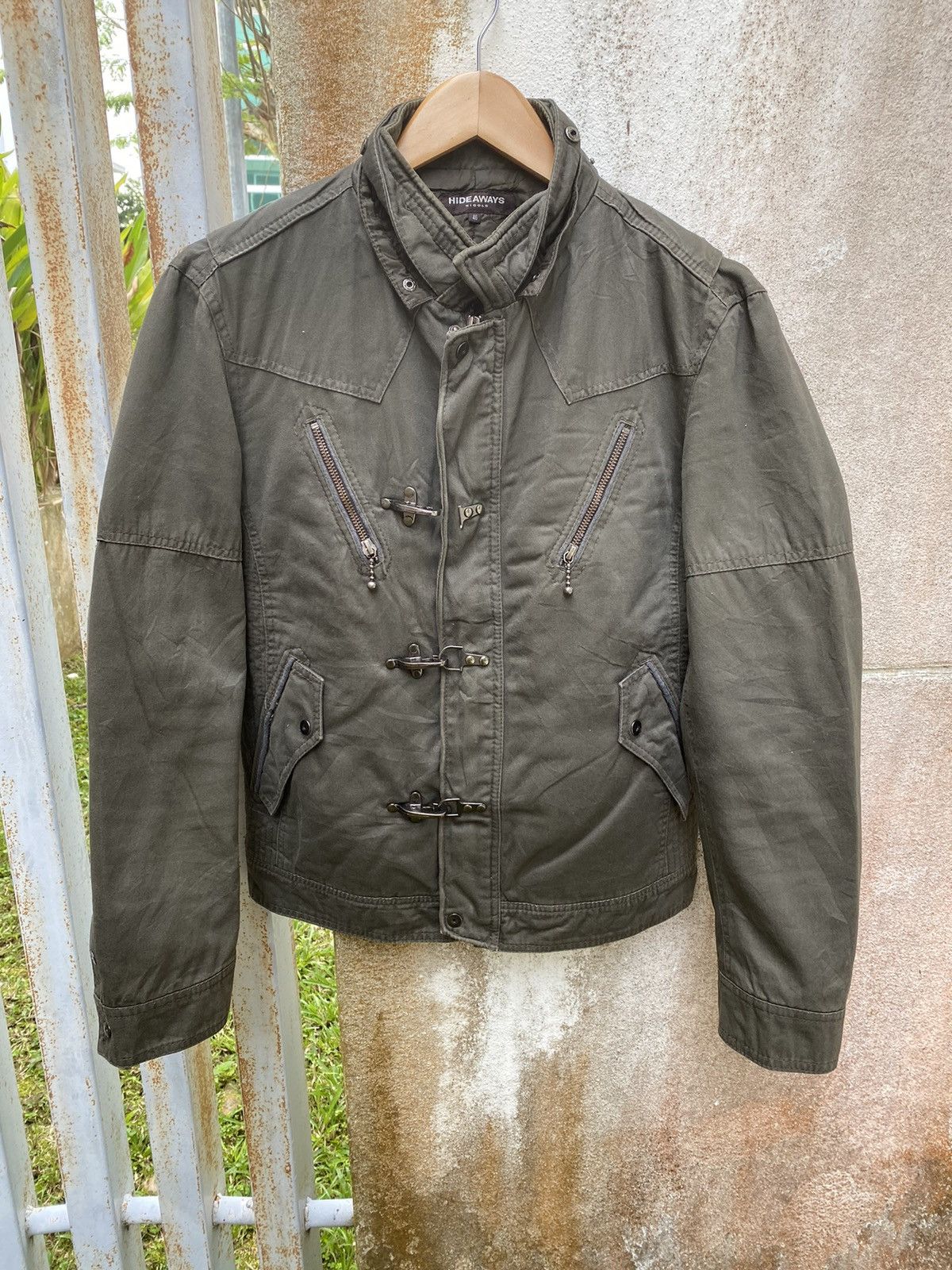 Japanese Brand × Seditionaries Hideaways Tactical punk Jacket Multi Pocket LGB Spirit Line Size US M / EU 48-50 / 2 - 10 Thumbnail