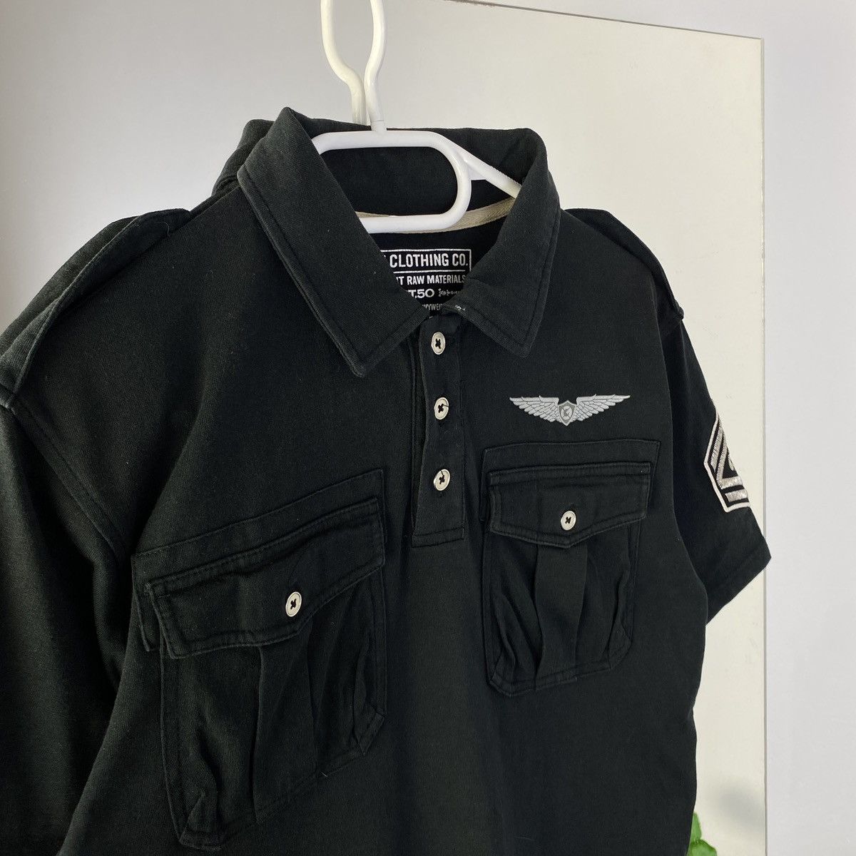 G-Unit G-UNIT VINTAGE MILITARY POLO SHIRT RAP Size US S / EU 44-46 / 1 - 7 Thumbnail