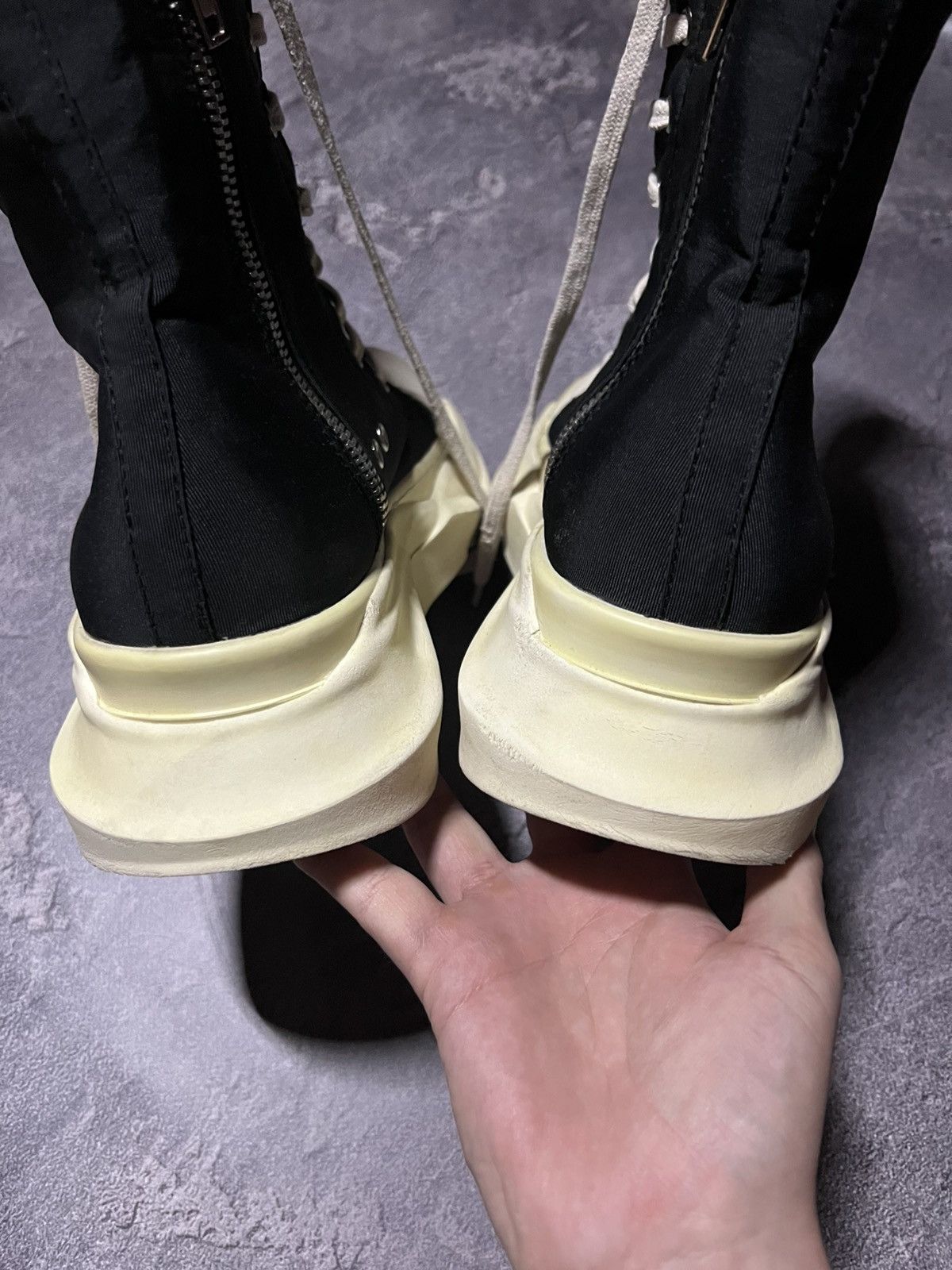 Rick Owens Abstract Ramones Hign