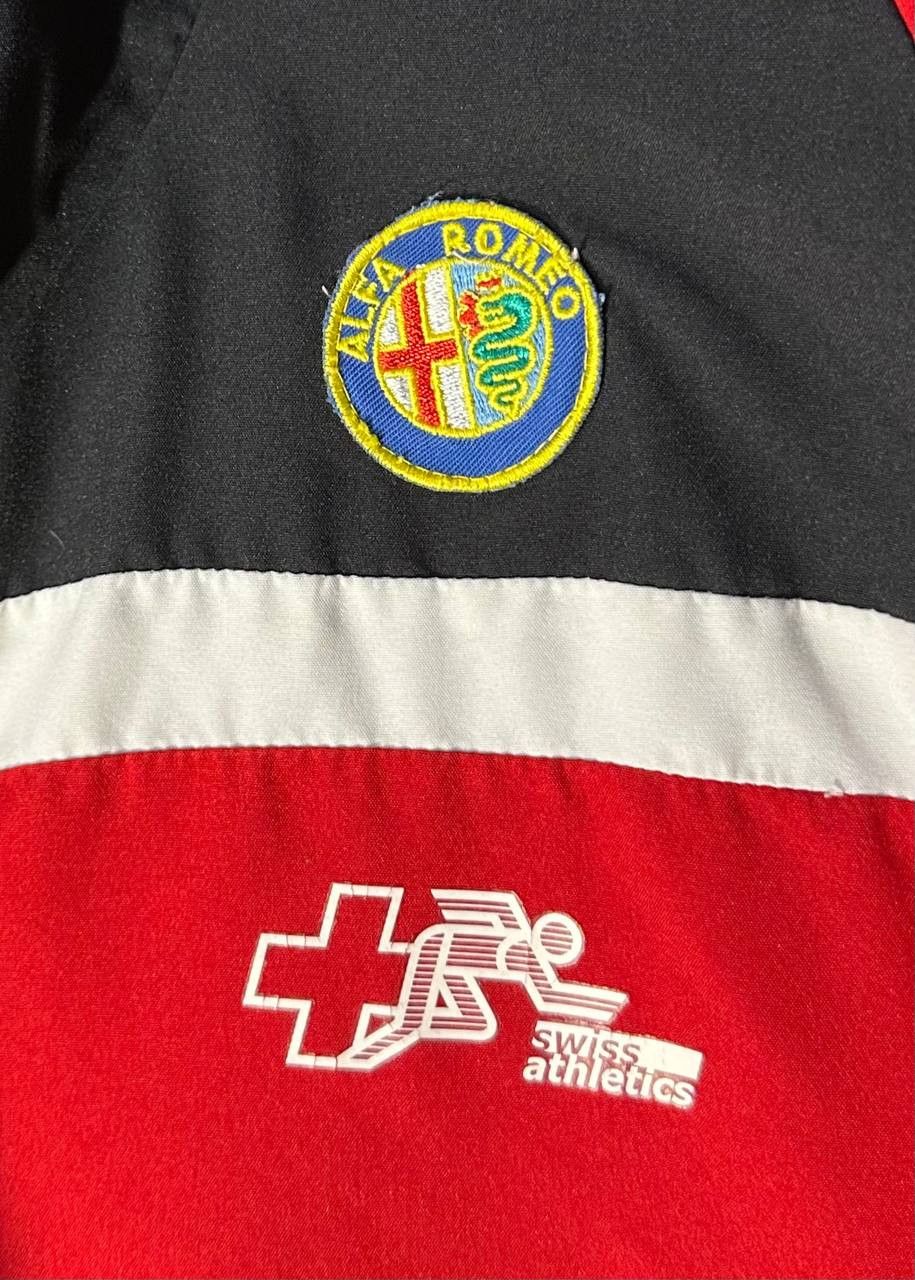 Adidas × Vintage Adidas Alfa Romeo Switzerland 2006 2007 zip jacket Windbreak Size US M / EU 48-50 / 2 - 3 Thumbnail