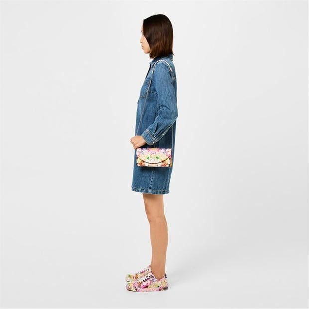 Christian Louboutin Vieira Floral-Print Satin Sneakers Size US 8 / IT 38 - 7 Thumbnail