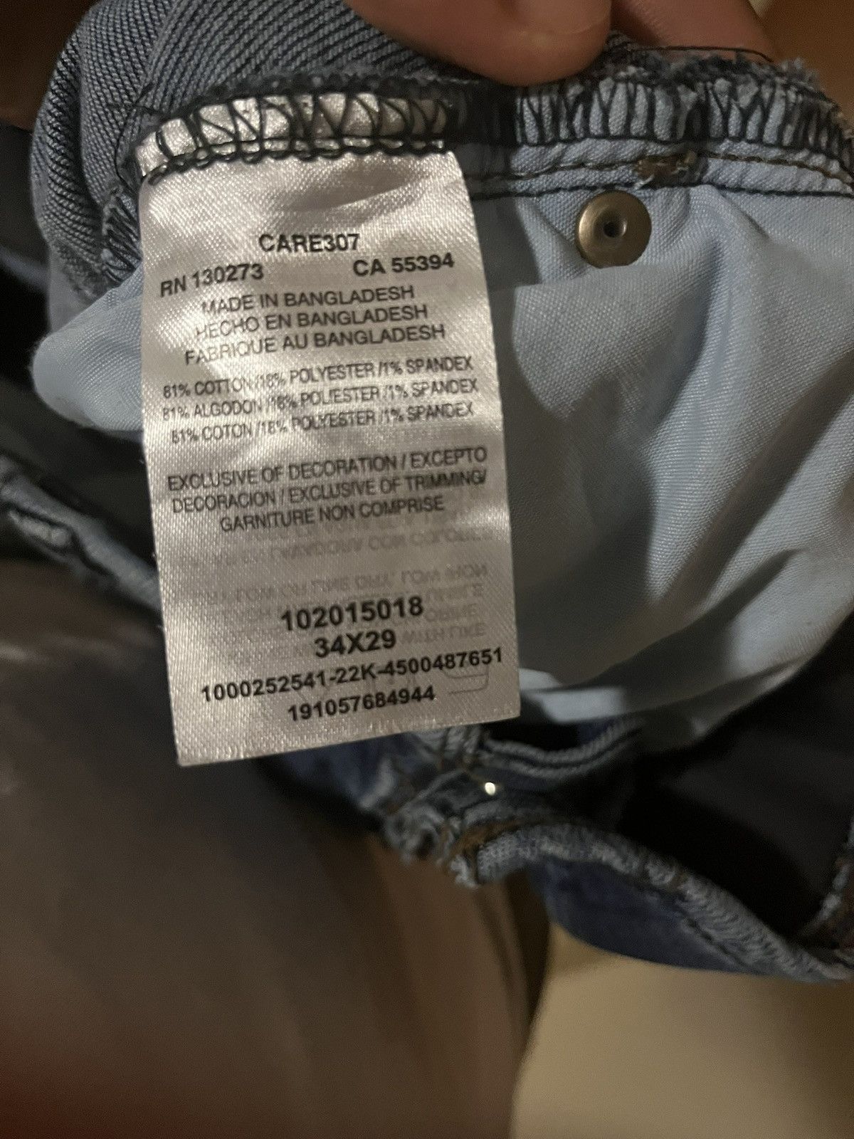 Lee Lee Straight Fit Jeans Size US 34 / EU 50 - 4 Thumbnail