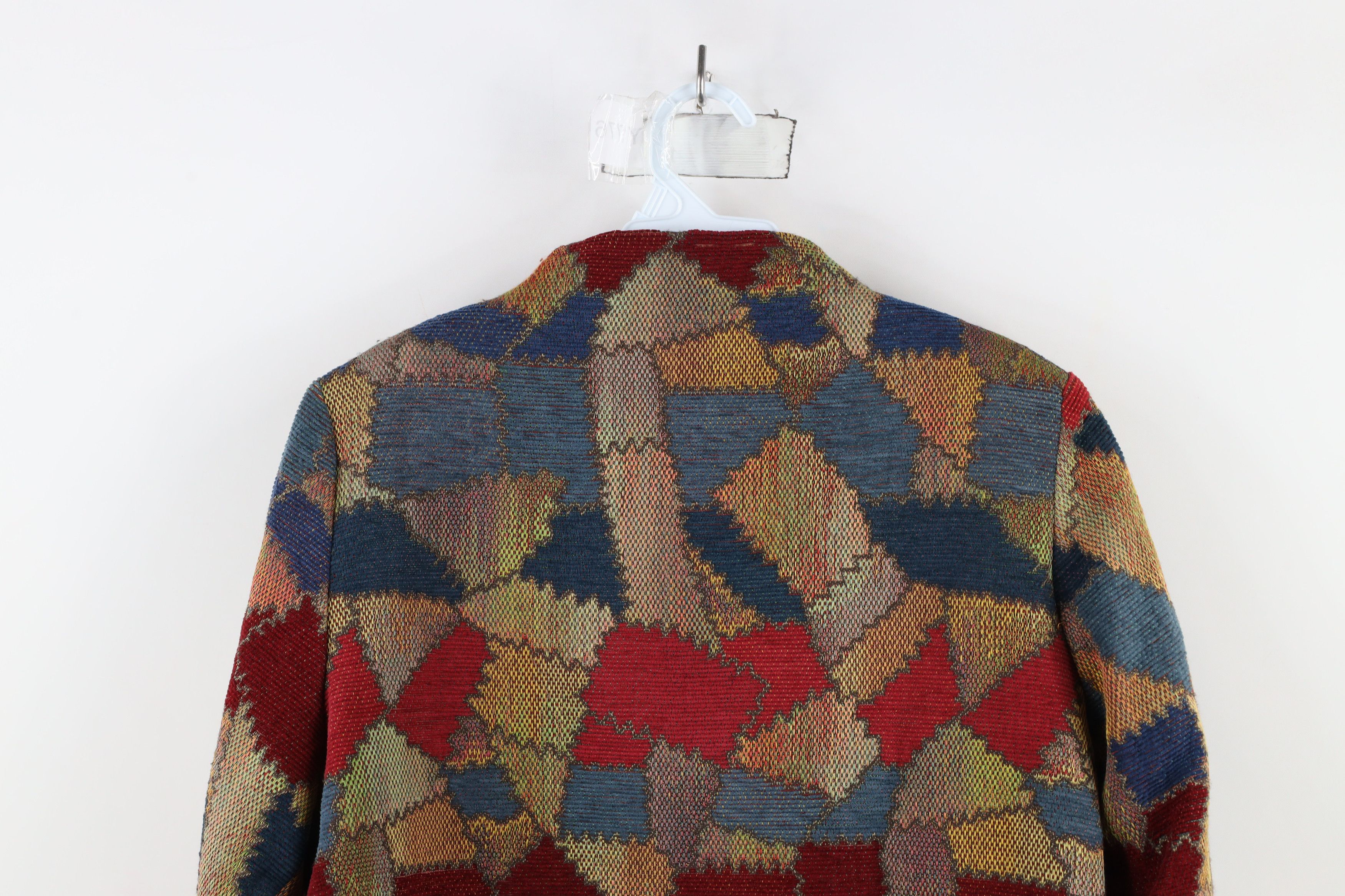 Vintage Vintage 90s Streetwear Patchwork Tapestry Full Zip Jacket Size M / US 6-8 / IT 42-44 - 10 Thumbnail