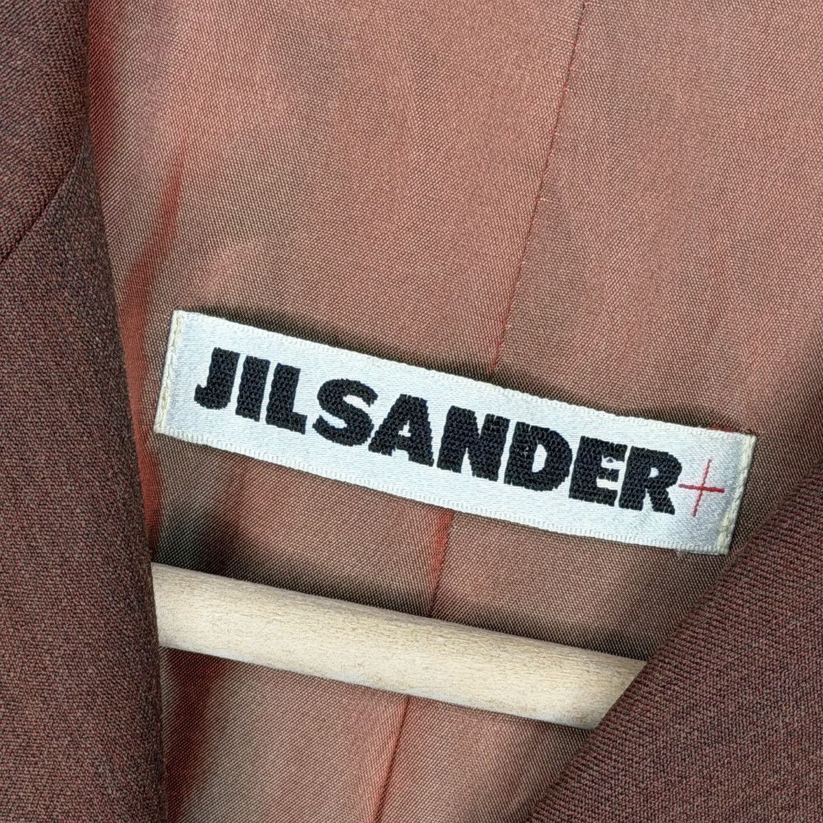 Jil Sander Vintage Jil sander blazer coat jacket brown wool Size S / US 4 / IT 40 - 5 Thumbnail
