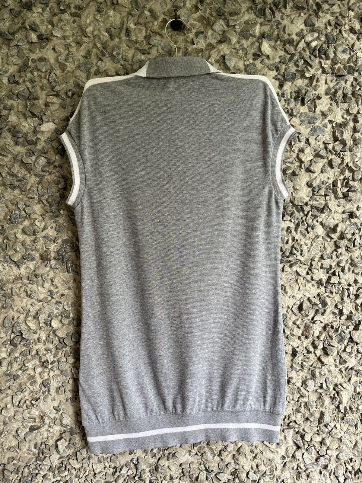Moncler Women’s Moncler Grey Polo Shirt Maglia Polo Manica Corta Size S / US 4 / IT 40 - 2 Thumbnail