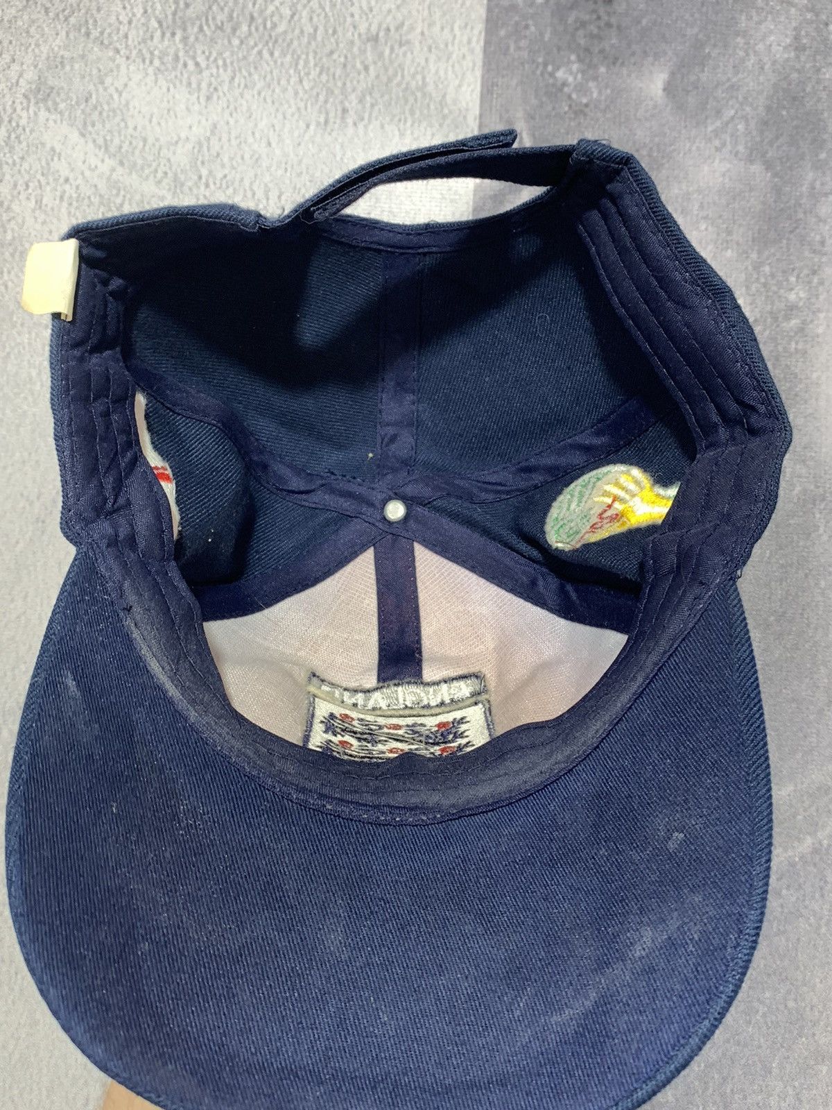 Vintage Vintage Y2K England Brazil World Cup big logo streetwear cap Size ONE SIZE - 4 Thumbnail