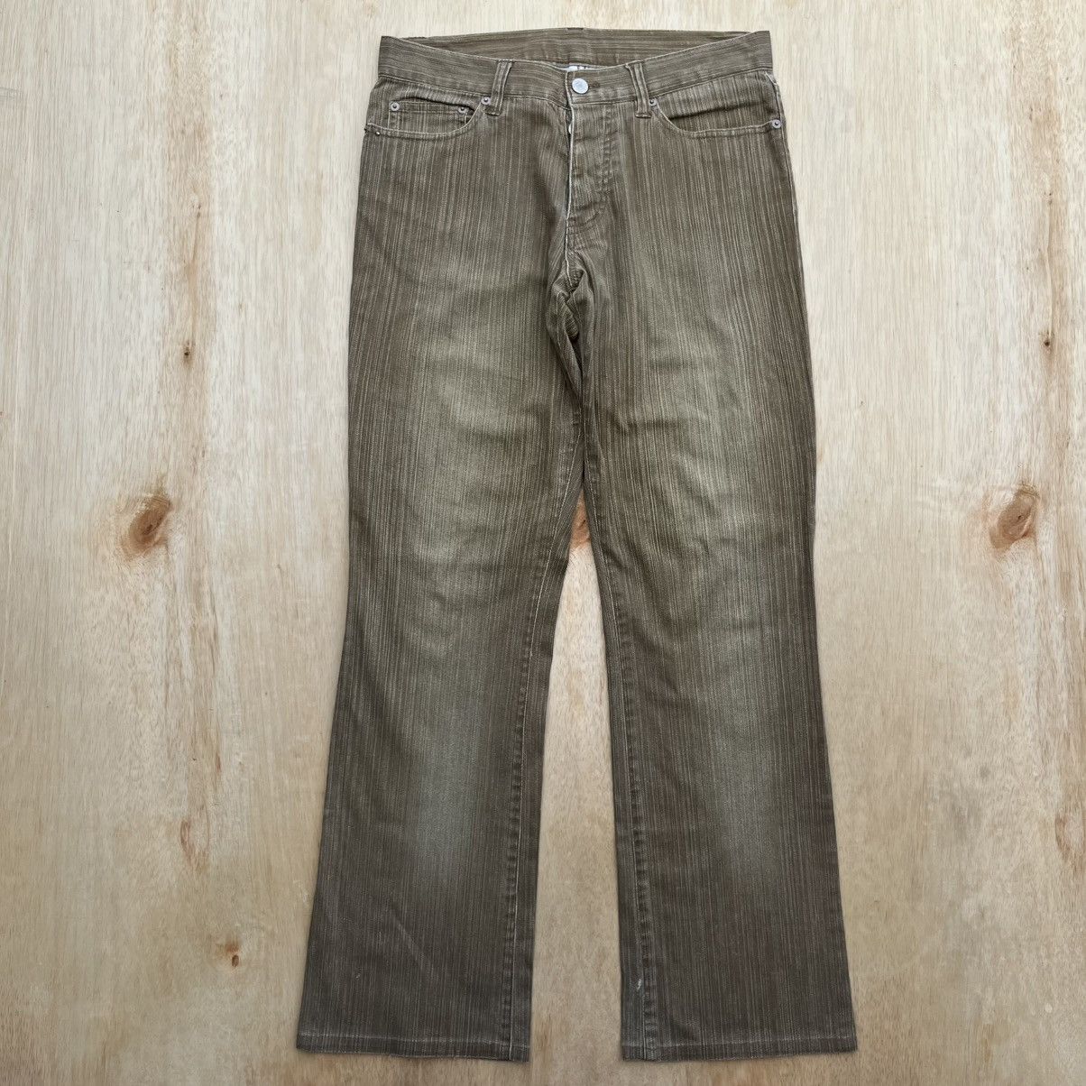 Tornado Mart TORNADO MART VINTAGE JAPANESE BRAND BOOT CUT FLARE DENIM CDG Size US 31 - 1 Thumbnail
