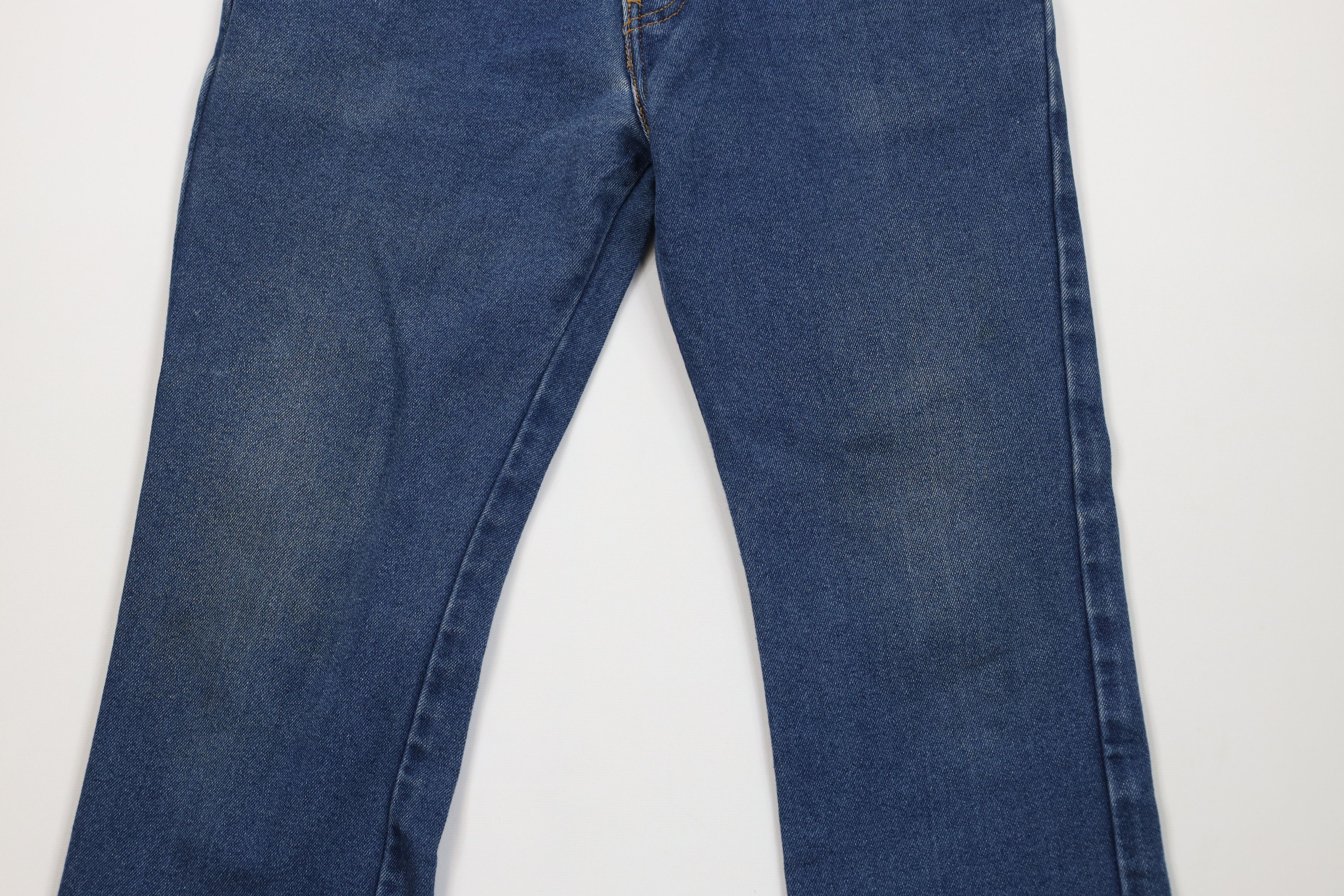 Levi's Vintage Y2K Levis 517 Western Wide Leg Boot Cut Denim Jeans Size US 34 / EU 50 - 3 Thumbnail