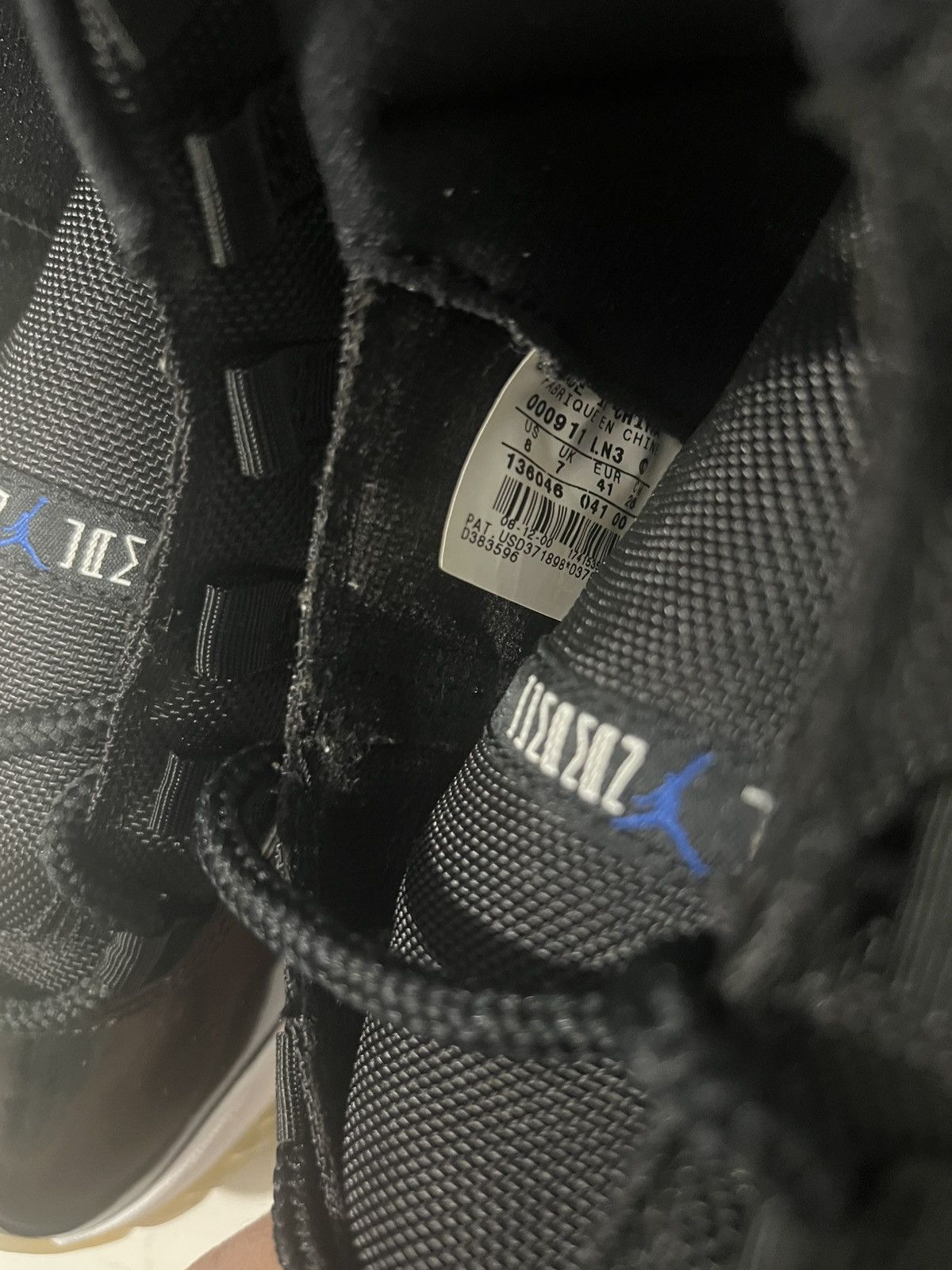 Jordan Brand Jordan 11 sz 8 2000 release Size US 8 / EU 41 - 19 Thumbnail
