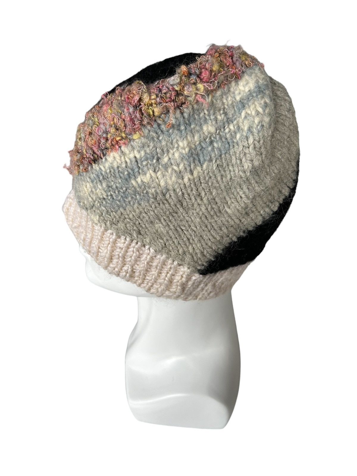 14th Addiction × Japanese Brand Japanese Style Crochet knitted Handmade Beanie hat Size ONE SIZE - 2 Thumbnail