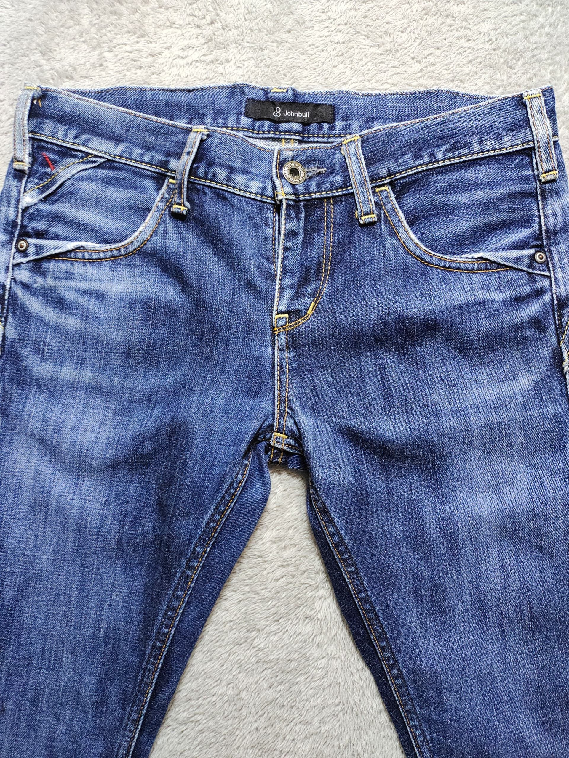 Johnbull JOHNBULL BUCKLE BACK STRAIGHT CUT JEANS Size 30" / US 8 / IT 44 - 3 Thumbnail