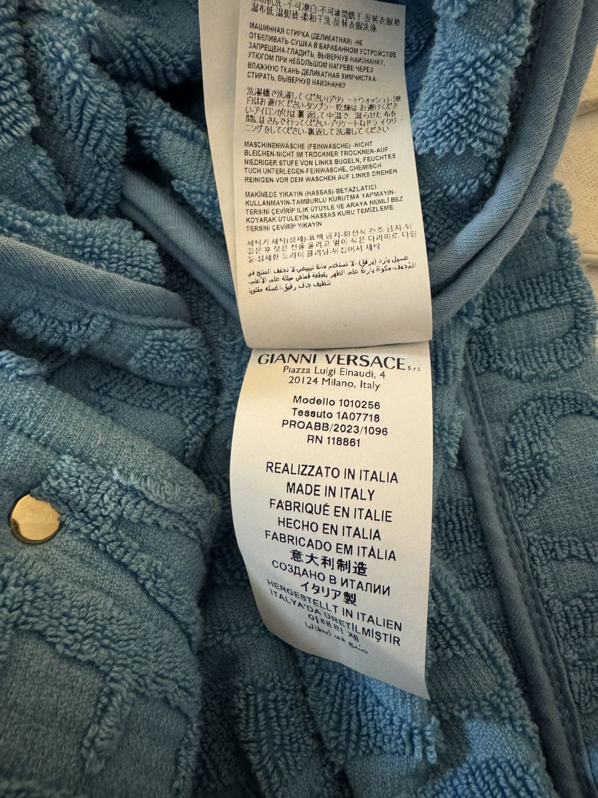 Versace Versace Polo Shirt Size US L / EU 52-54 / 3 - 5 Thumbnail