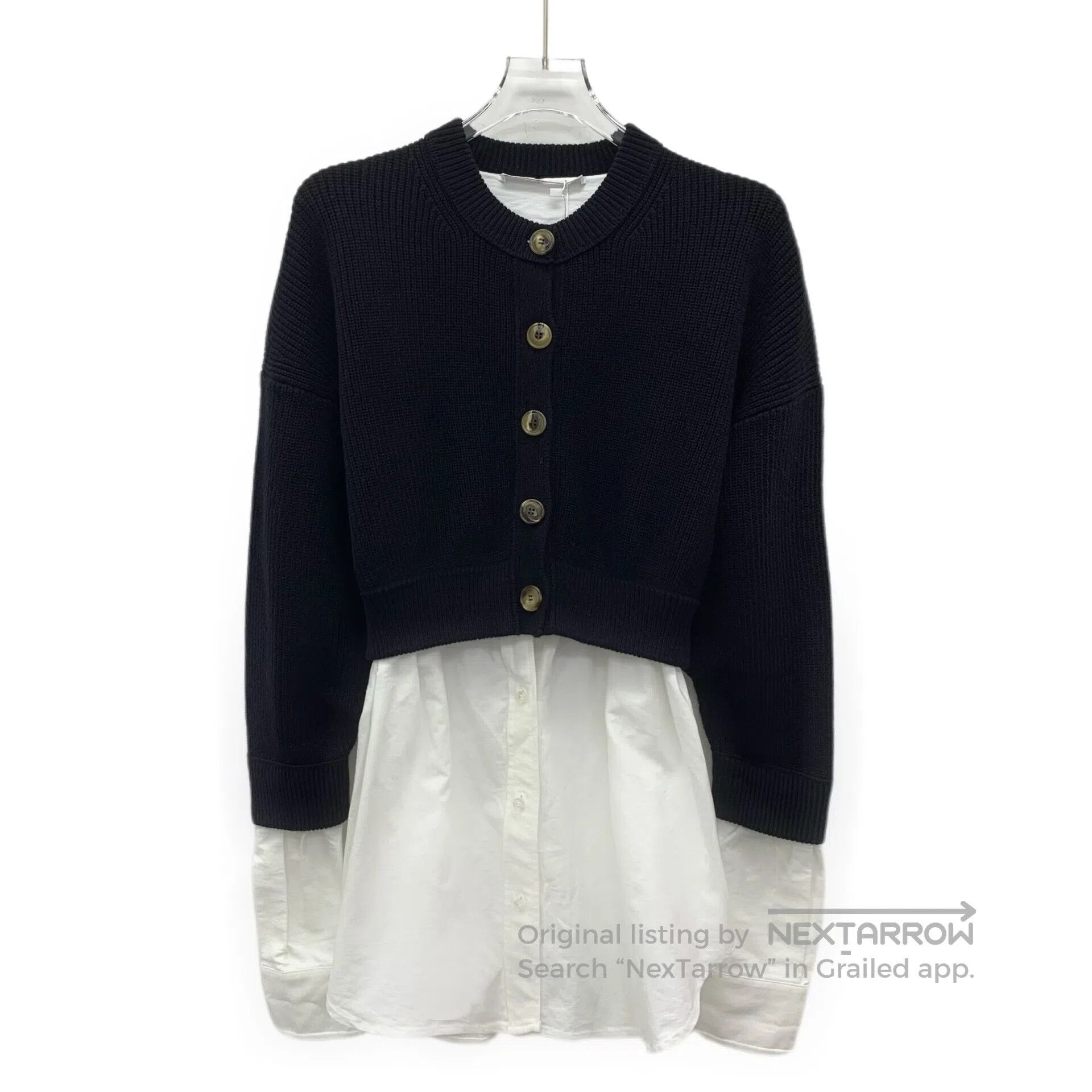 Alexander Wang Alexander Wang Black and white color block cotton single-b Size XS / US 0-2 / IT 36-38 - 1 Thumbnail
