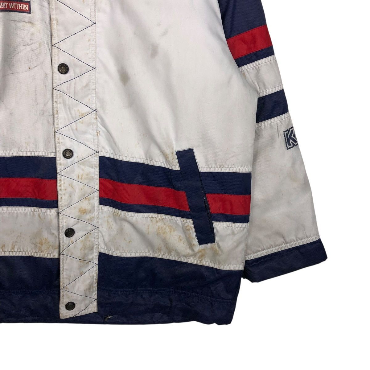 Japanese Brand 🔥VINTAGE SKI JACKET MULTI POCKET UTILITY KAPPA Size US L / EU 52-54 / 3 - 7 Thumbnail