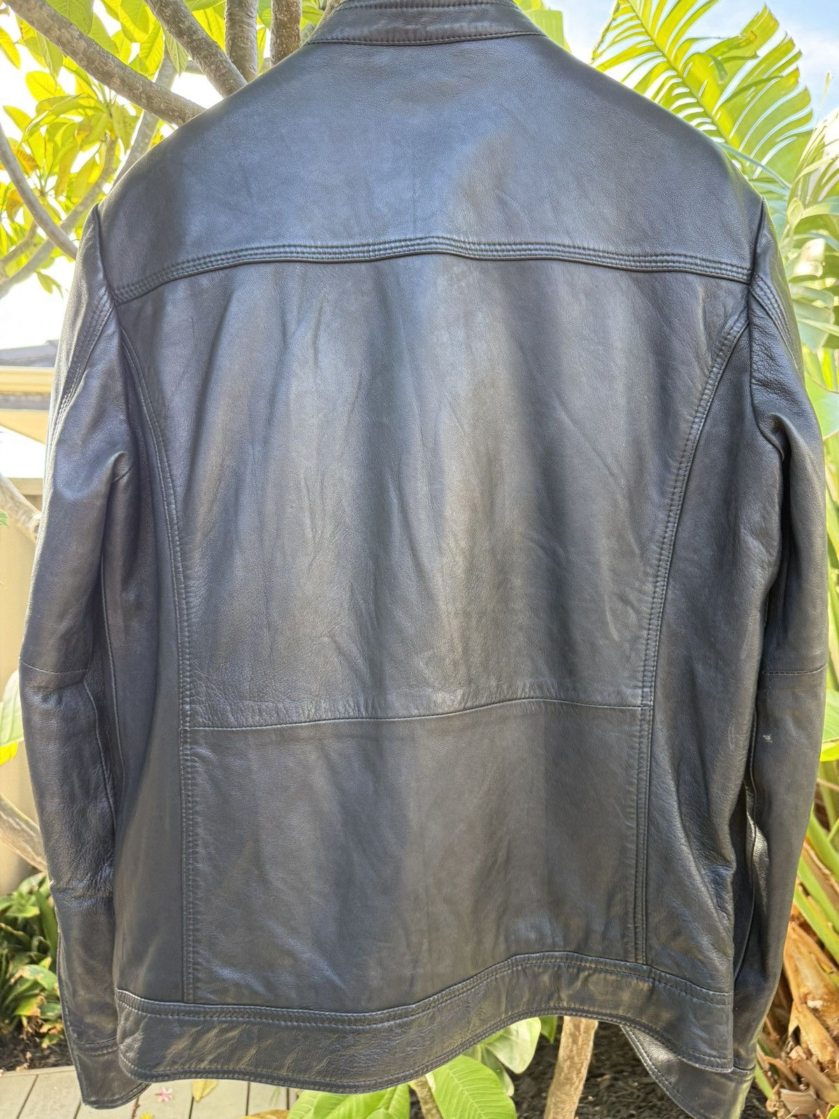 Selected Homme Selected Homme Black Leather Jacket M Size US L / EU 52-54 / 3 - 2 Thumbnail