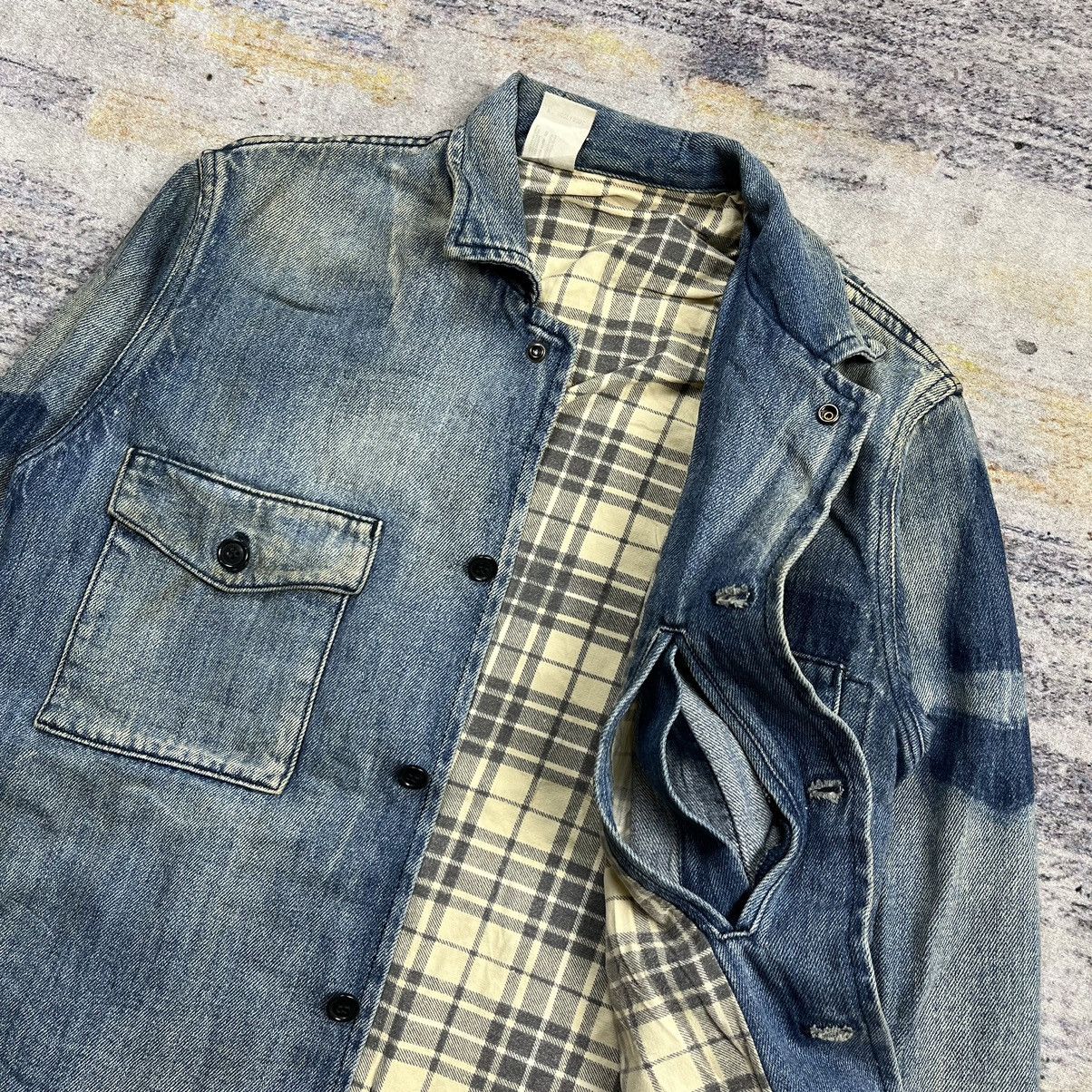 Japanese Brand × N.Hoolywood N.Hoolywood outer shirt denim jacket Size US S / EU 44-46 / 1 - 9 Thumbnail