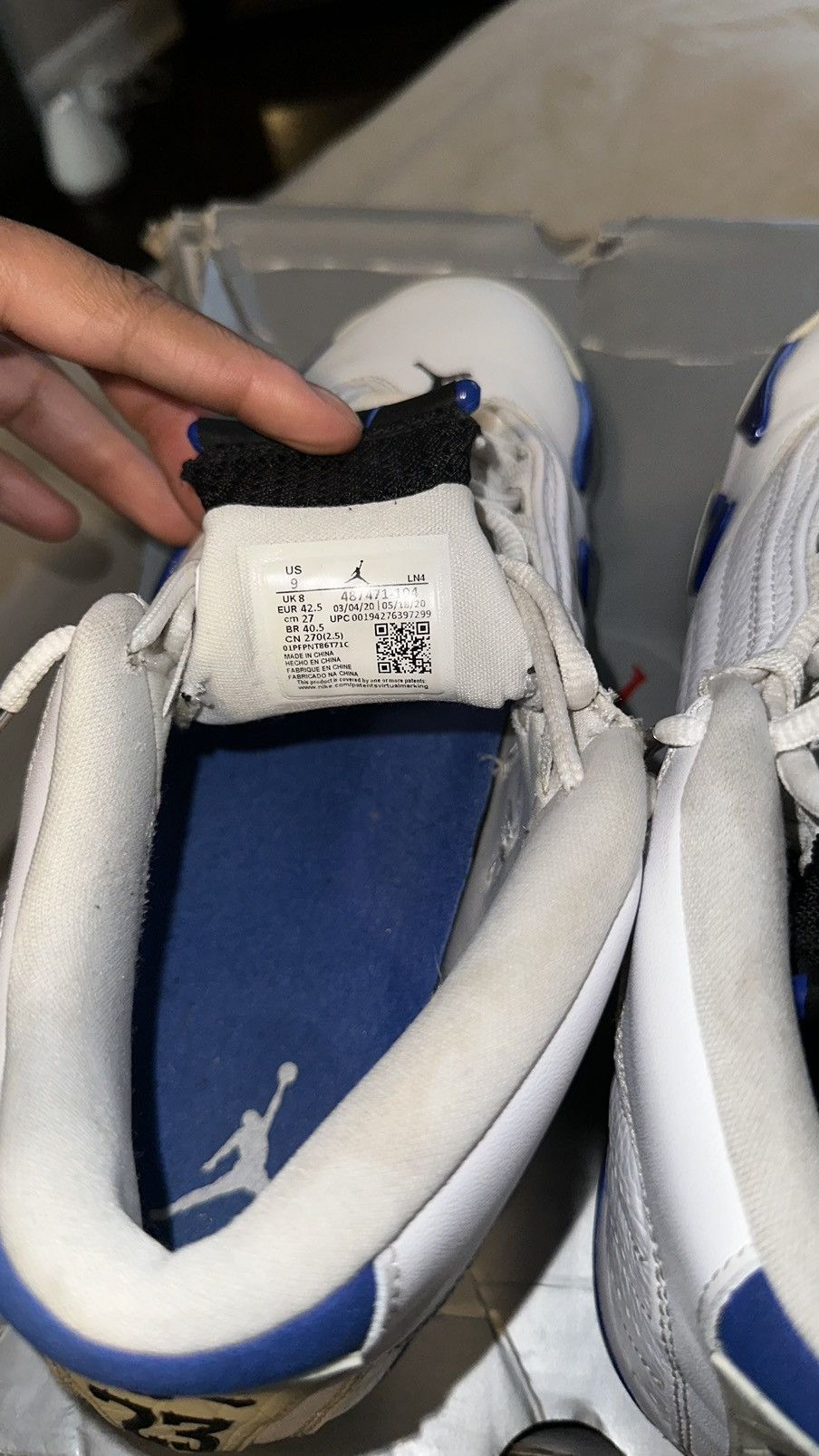 Jordan Brand Jordan 14 hyper royal Size US 9 / EU 42 - 7 Thumbnail