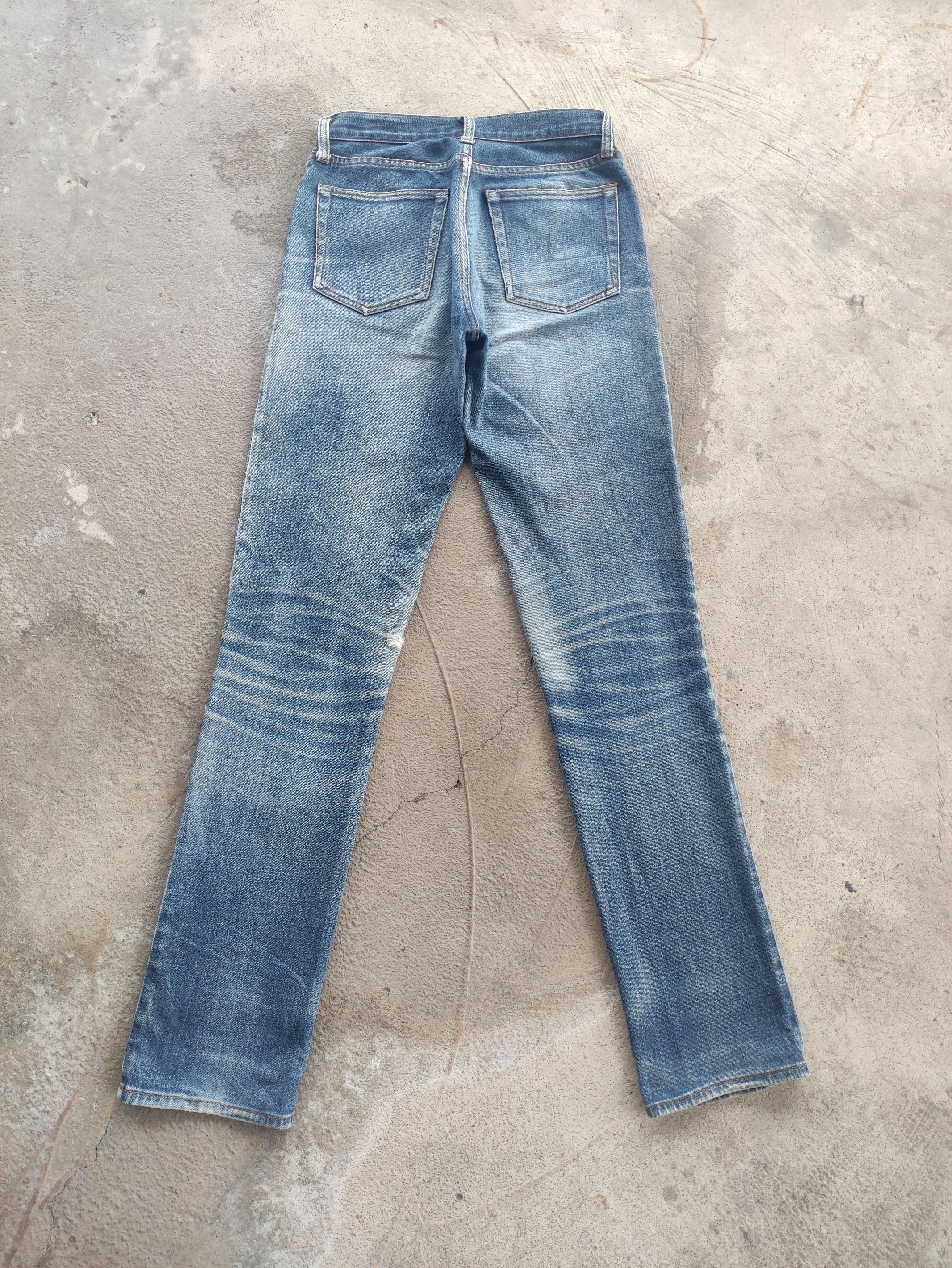 Japanese Brand Vintage Japanese Jean Distressed Faded Denim Pants Size 28" / US 6 / IT 42 - 8 Thumbnail