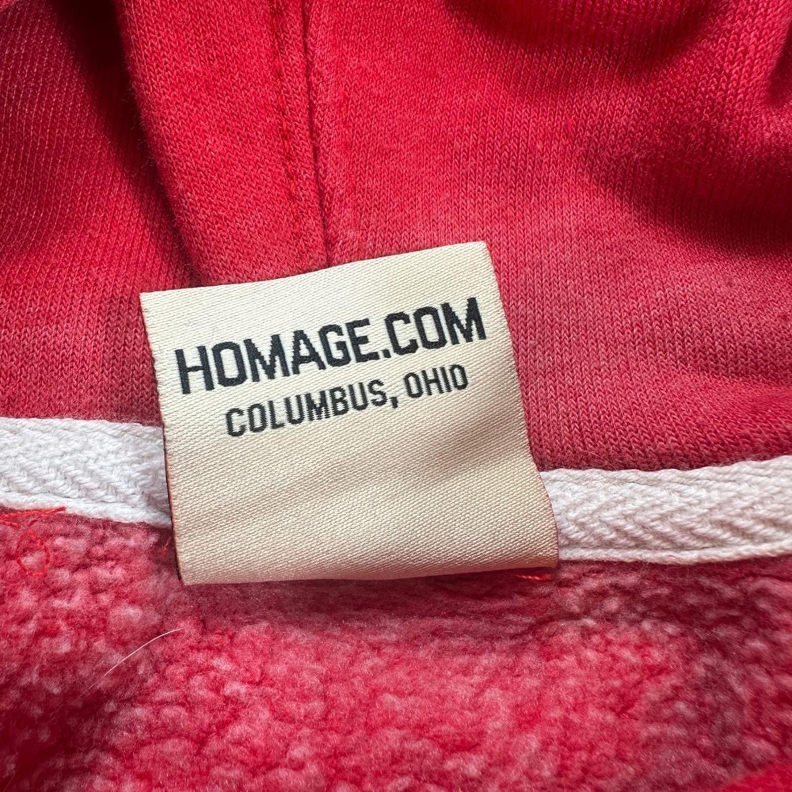 Homage Homage Kansas City Chiefs Hoodie Sweatshirt Mens S Red NFL Size US S / EU 44-46 / 1 - 7 Thumbnail