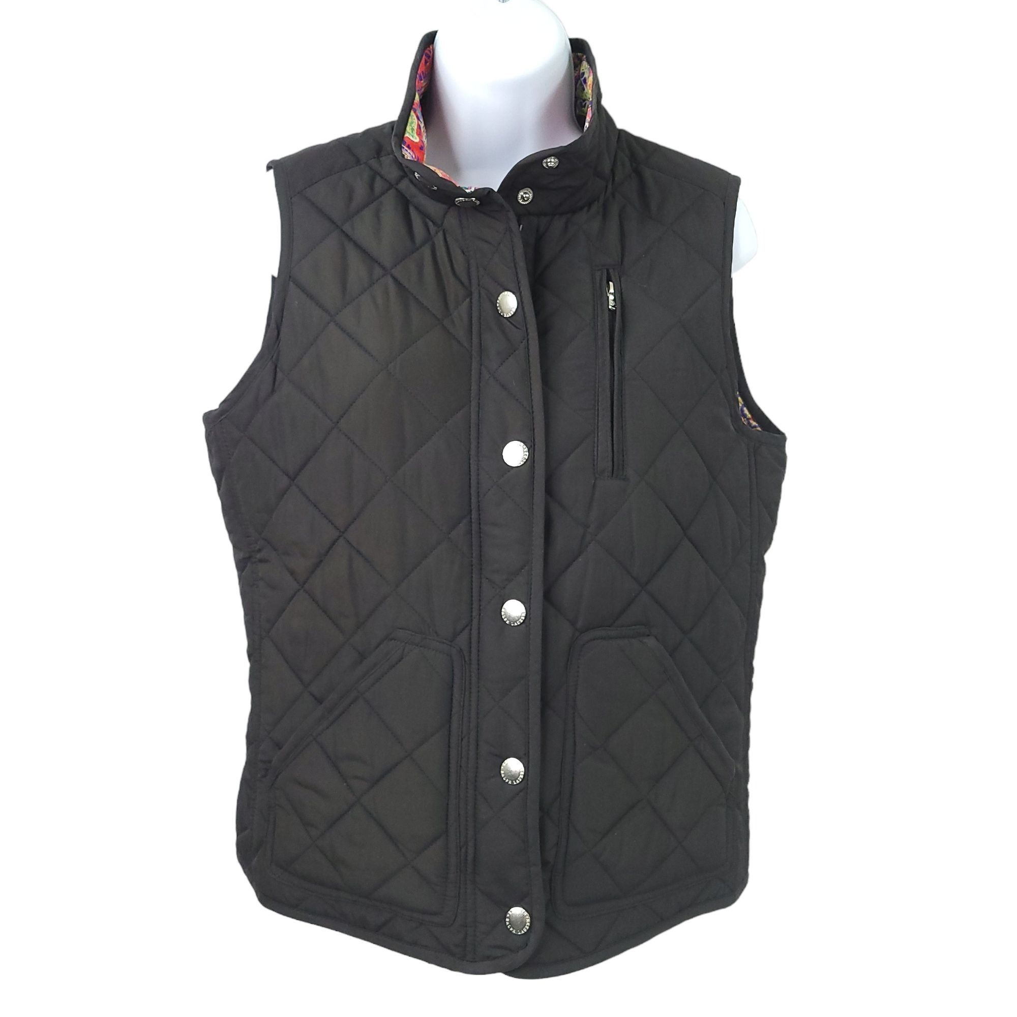 Lauren Ralph Lauren Lauren Ralph Lauren Puffer Vest Full Zip Snap Womens M Size M / US 6-8 / IT 42-44 - 1 Thumbnail