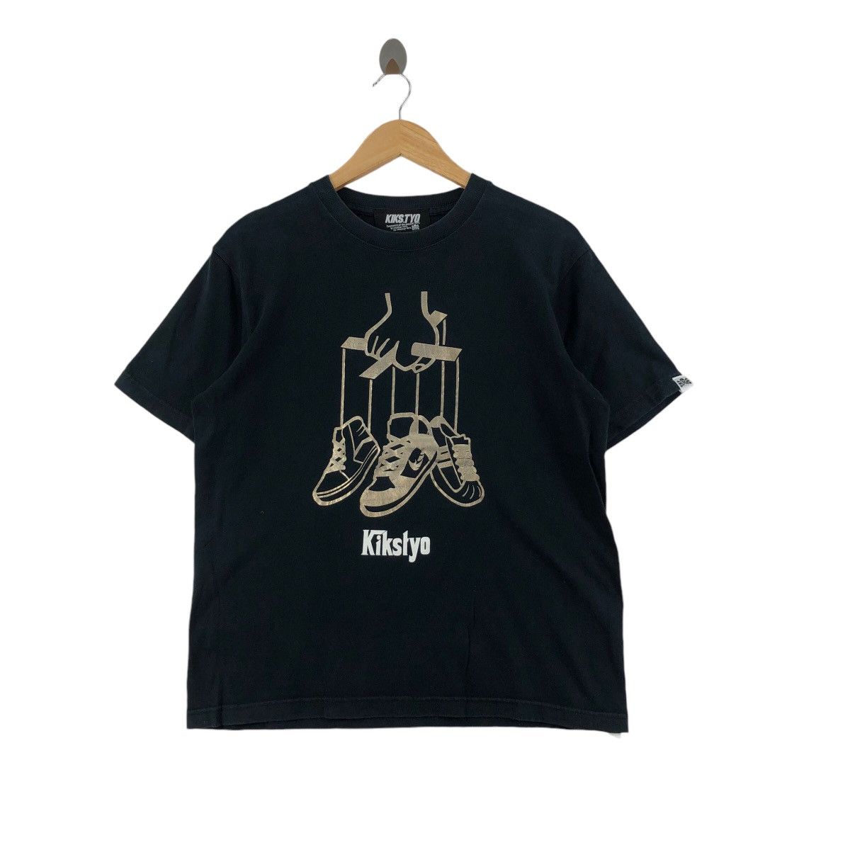 Japanese Brand × KIKS TYO KIKS TYO T-Shirt Big Logo Shoes Streetwear Japanese Brand Size US M / EU 48-50 / 2 - 1 Thumbnail
