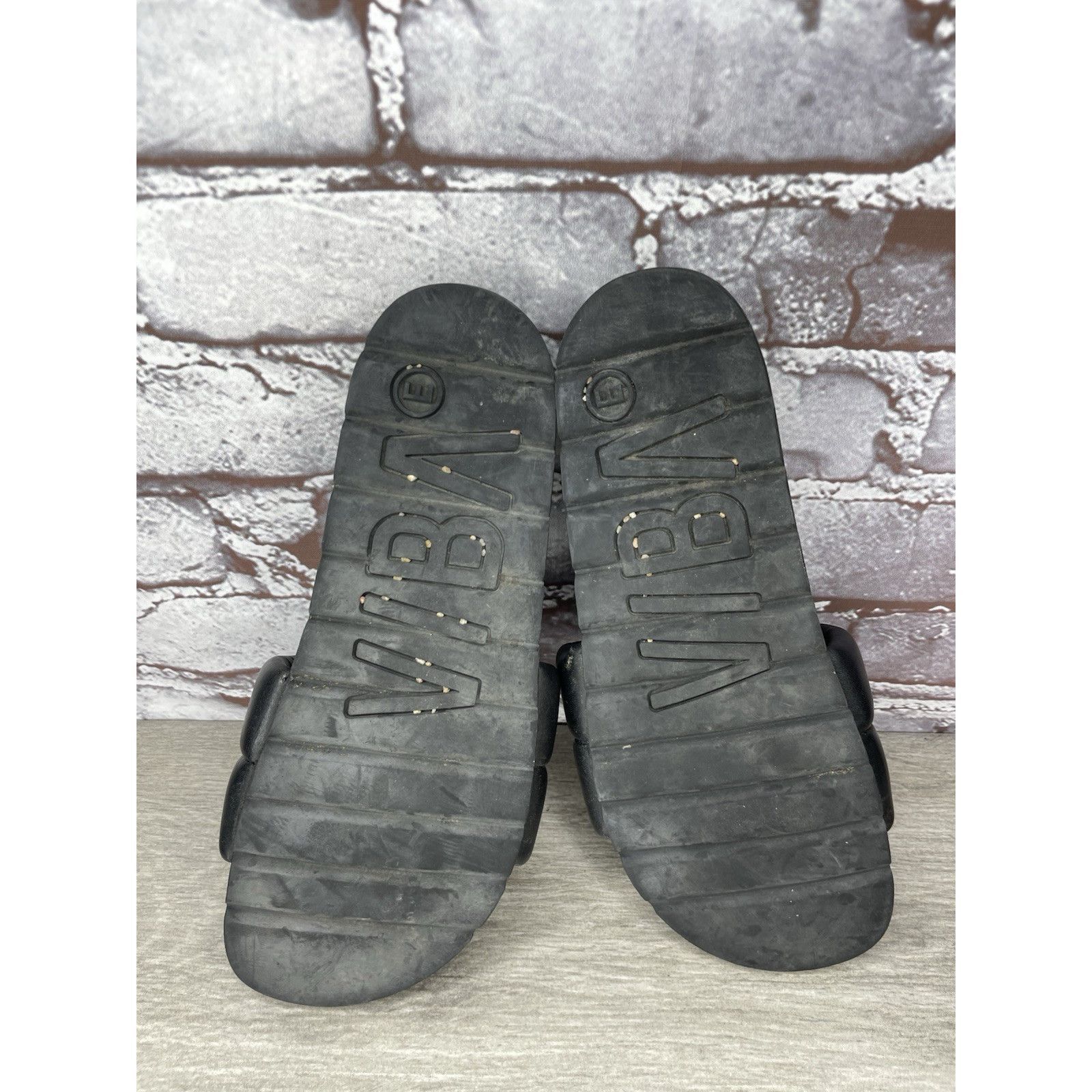 Other VIBA Porto Preto Black Leather Portugal Slides Sandals Women Size US 6.5 / IT 36.5 - 18 Thumbnail