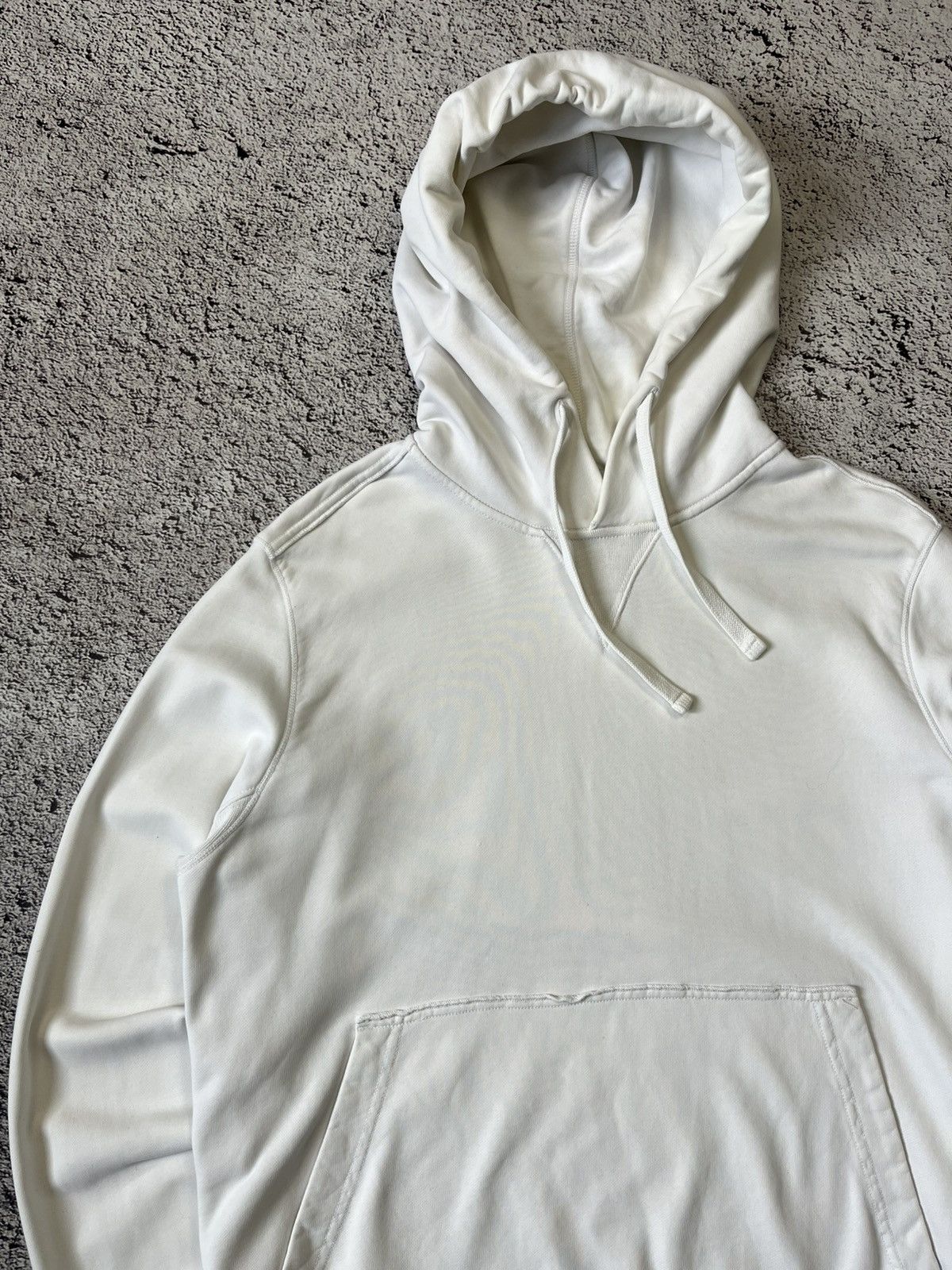 Stone Island Stone Island Hoodie Mens White Pullover Size XL Size US XL / EU 56 / 4 - 5 Thumbnail