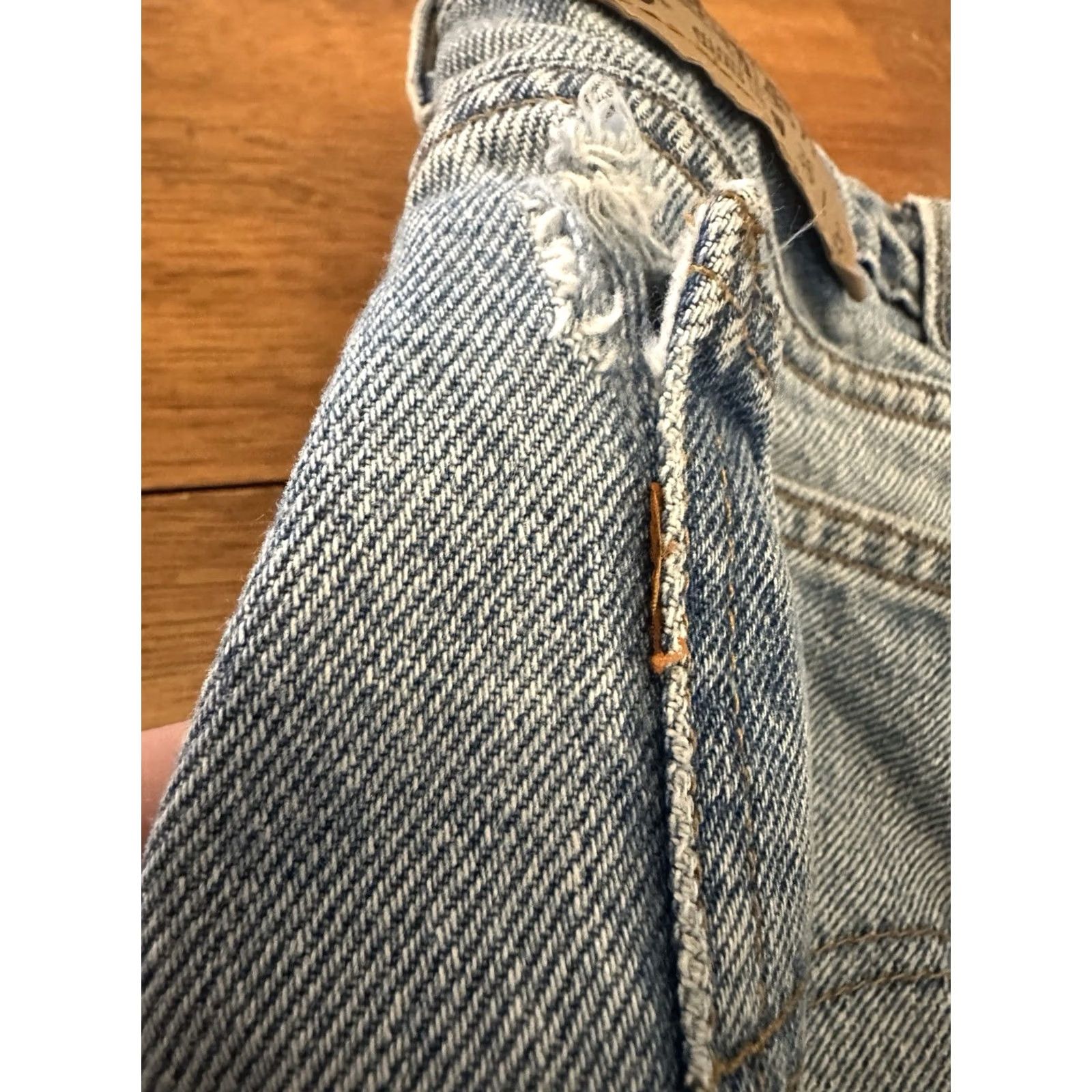 Levi's VINTAGE Levis 550 Jeans 36x32 Regular Men Blue Denim Size US 36 / EU 52 - 7 Thumbnail