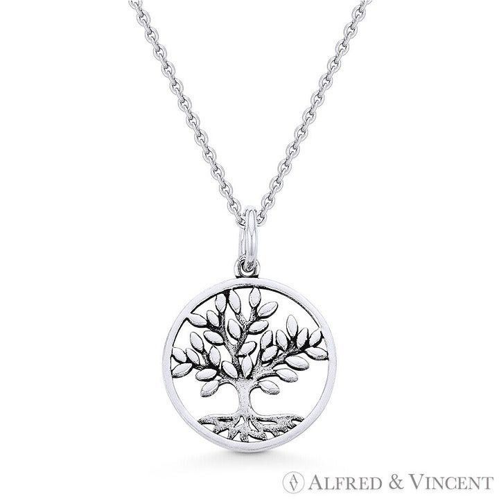 Other Tree-of-Life Etz Chaim Charm Oxidized Pendant Size ONE SIZE - 1 Preview